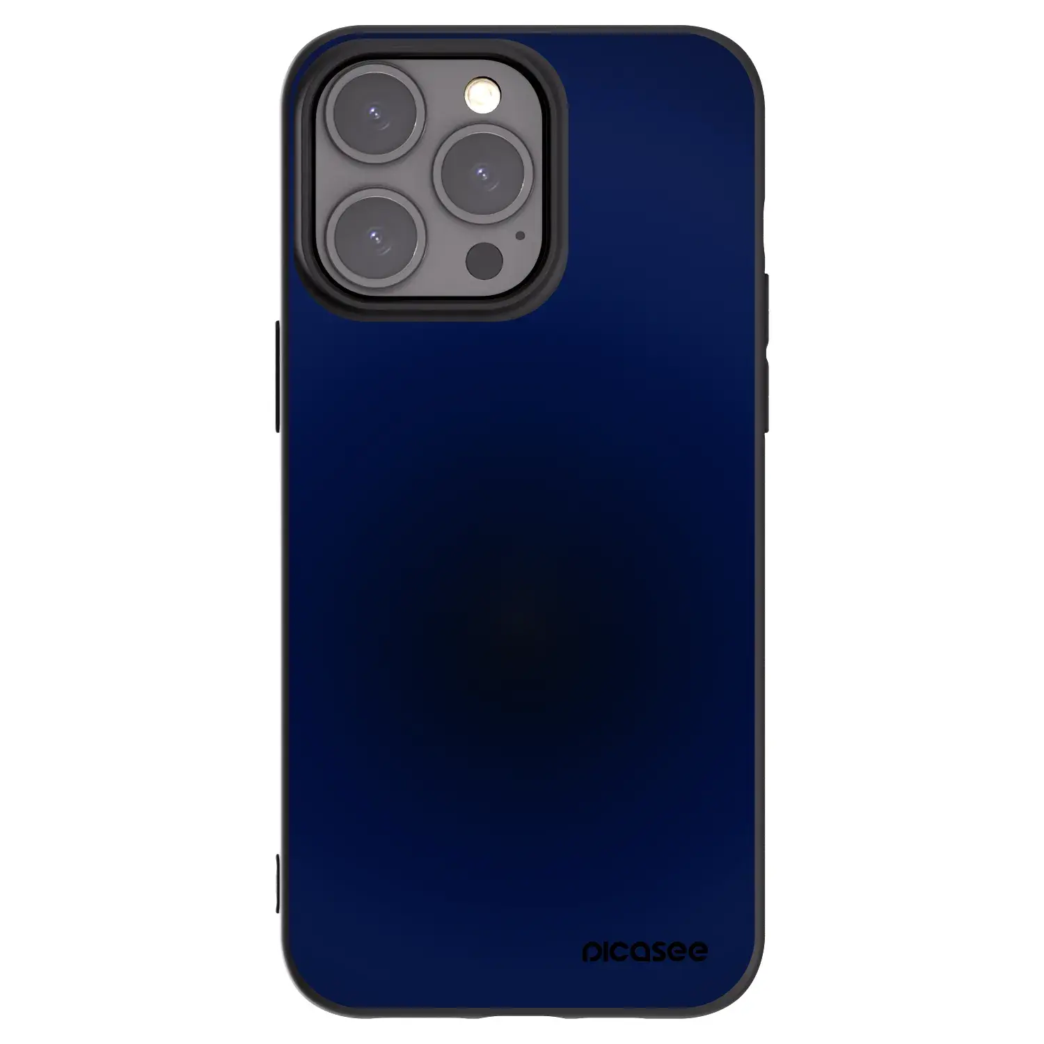Silikonový černý obal pro Apple iPhone 15 Pro Max - Deep Ocean