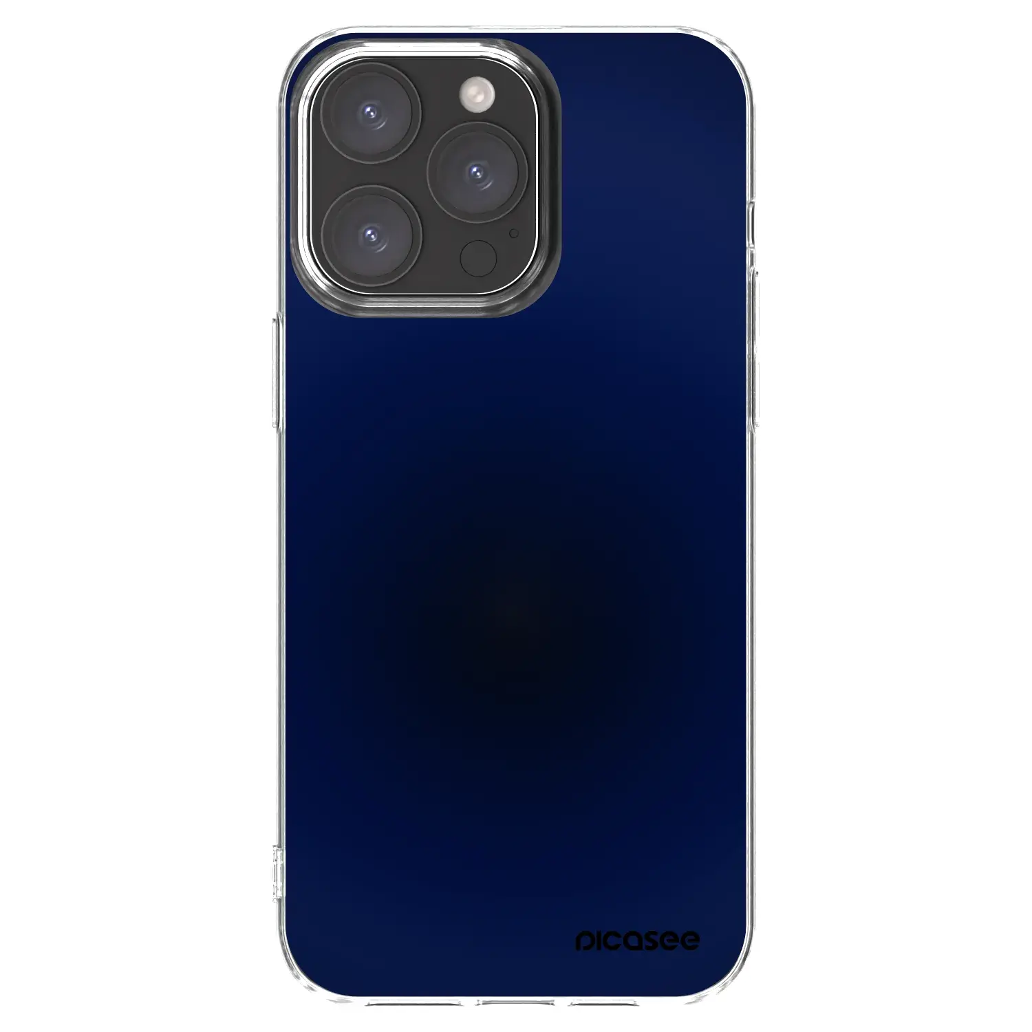 Silikonový průhledný obal pro Apple iPhone 15 Pro Max - Deep Ocean