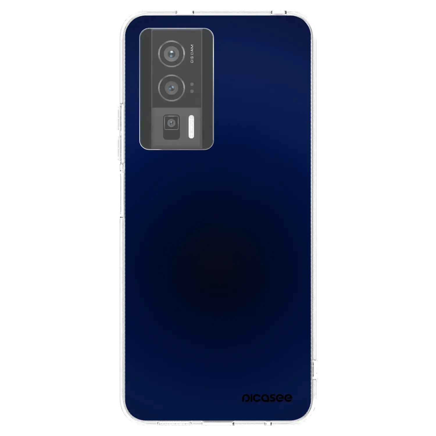 Silikonový průhledný obal pro Xiaomi Poco F5 Pro 5G - Deep Ocean