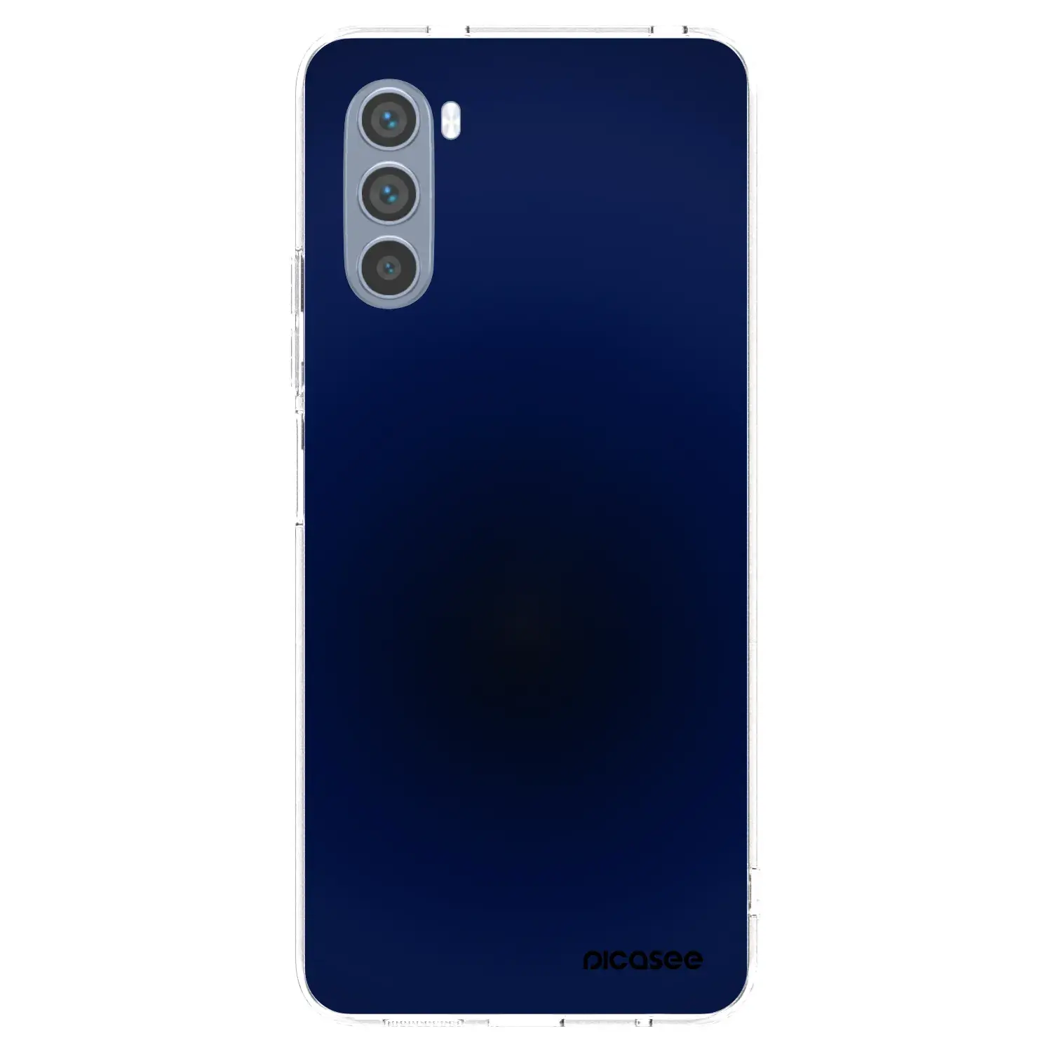 Silikonový průhledný obal pro Motorola Moto G62 - Deep Ocean