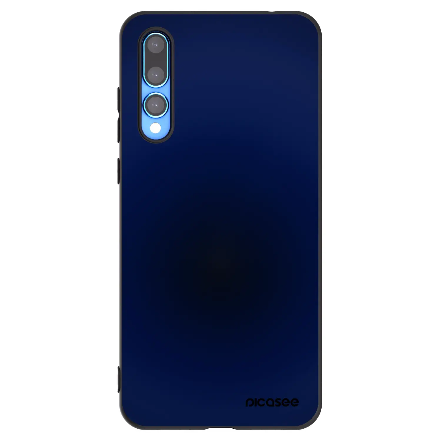 Silikonový černý obal pro Huawei P20 Pro - Deep Ocean
