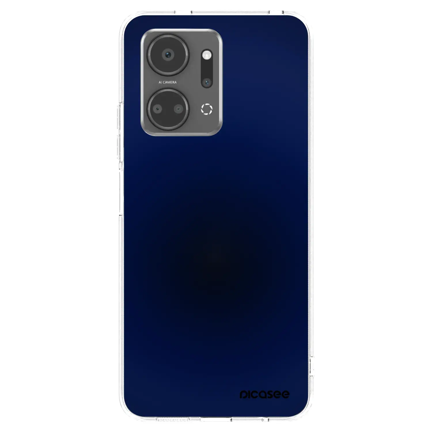 Silikonový průhledný obal pro Honor X7a - Deep Ocean