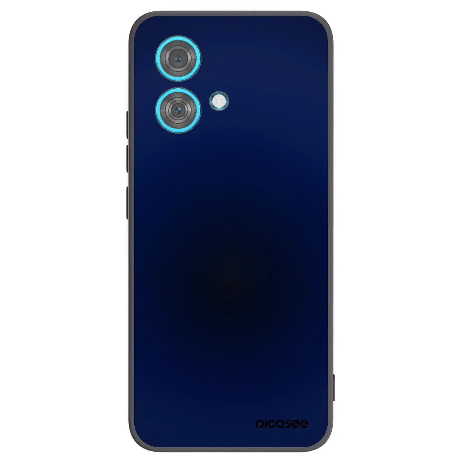 Silikonový černý obal pro Motorola Edge 40 Neo - Deep Ocean