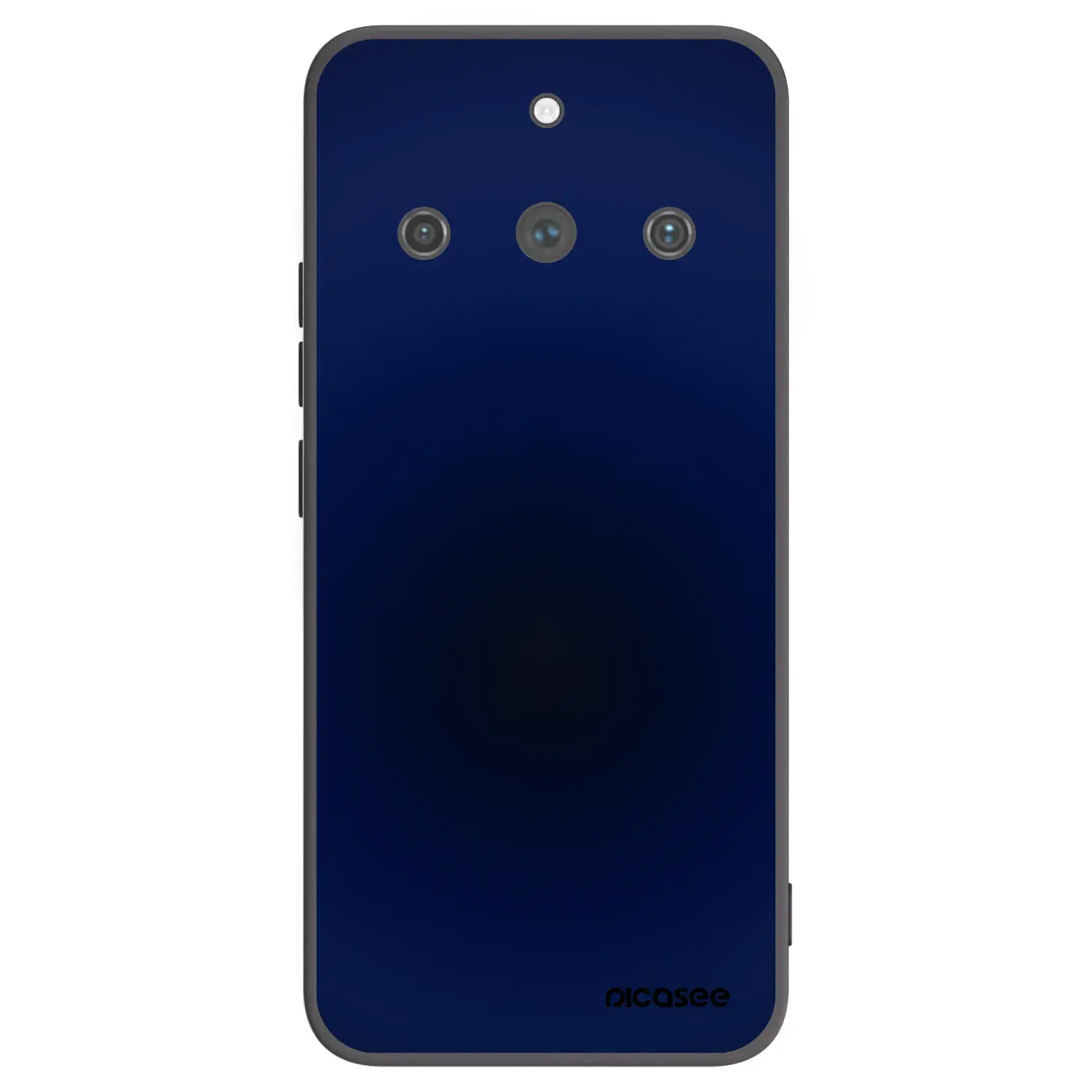 Silikonový černý obal pro Realme 11 Pro+ - Deep Ocean