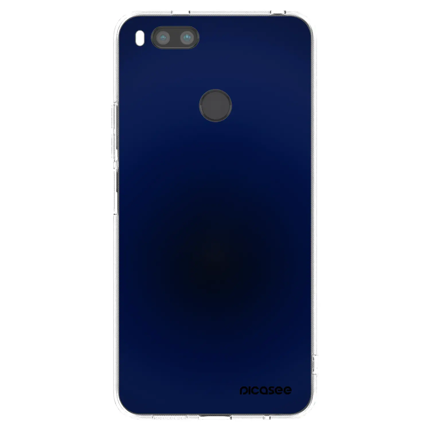 Silikonový průhledný obal pro Xiaomi Mi A1 Global - Deep Ocean