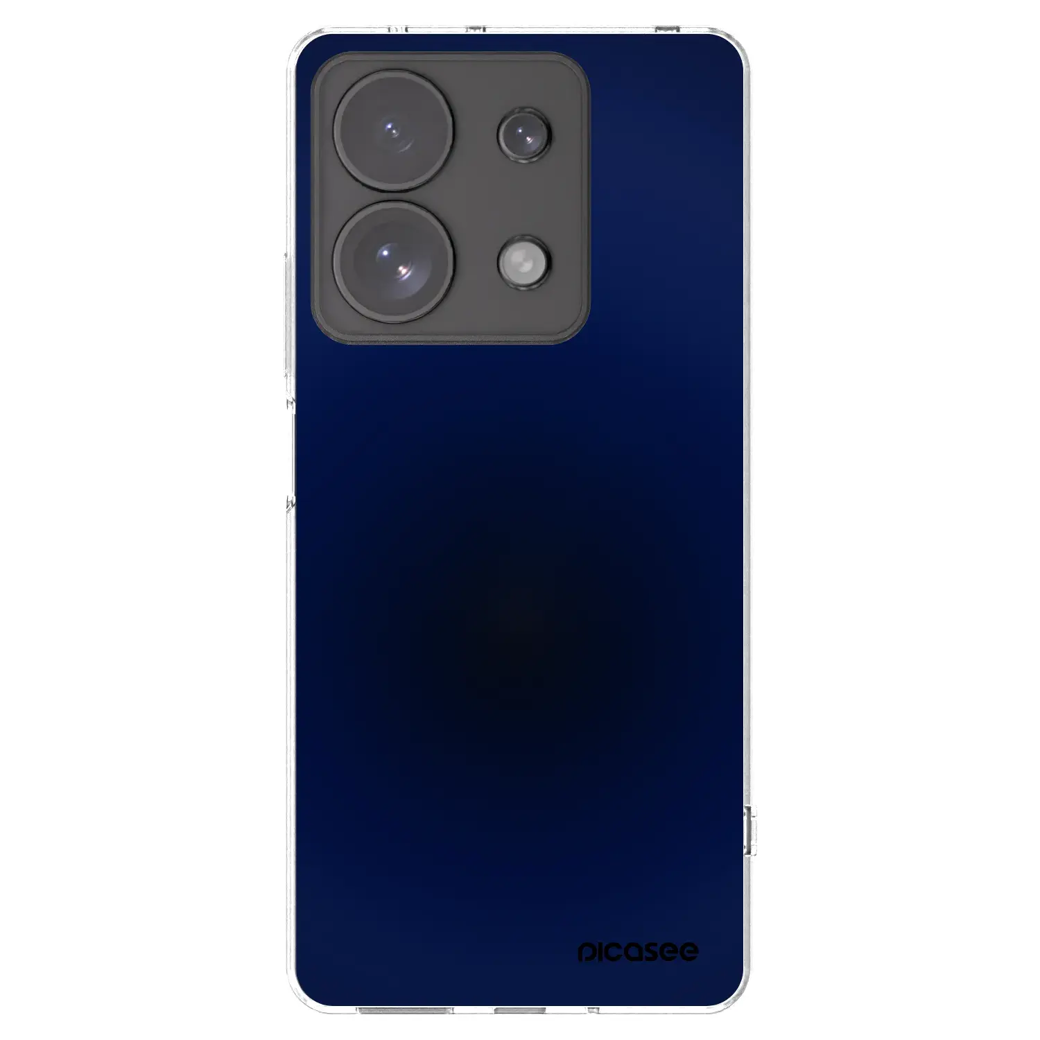 Silikonový průhledný obal pro Xiaomi Redmi Note 13 Pro 4G - Deep Ocean