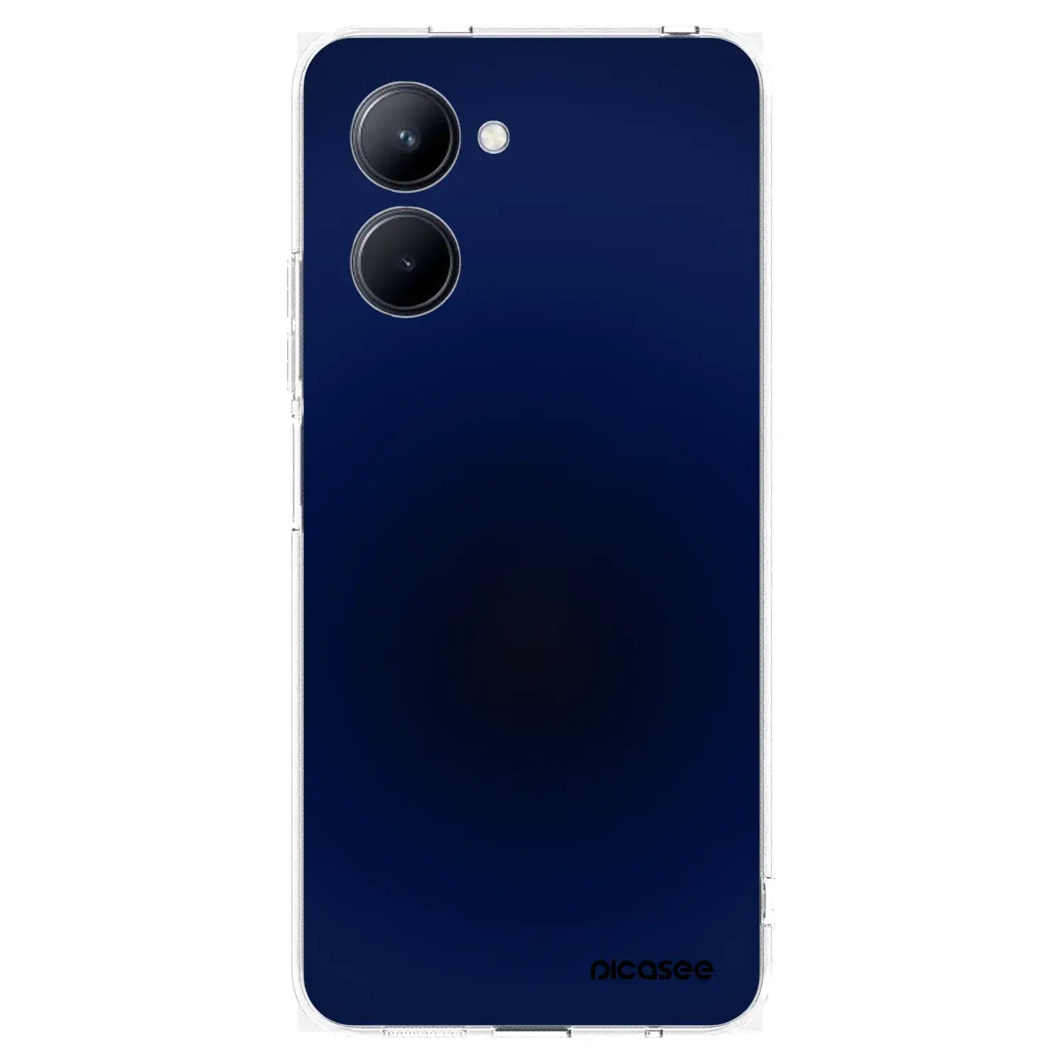 Silikonový průhledný obal pro Realme C33 (2023) - Deep Ocean