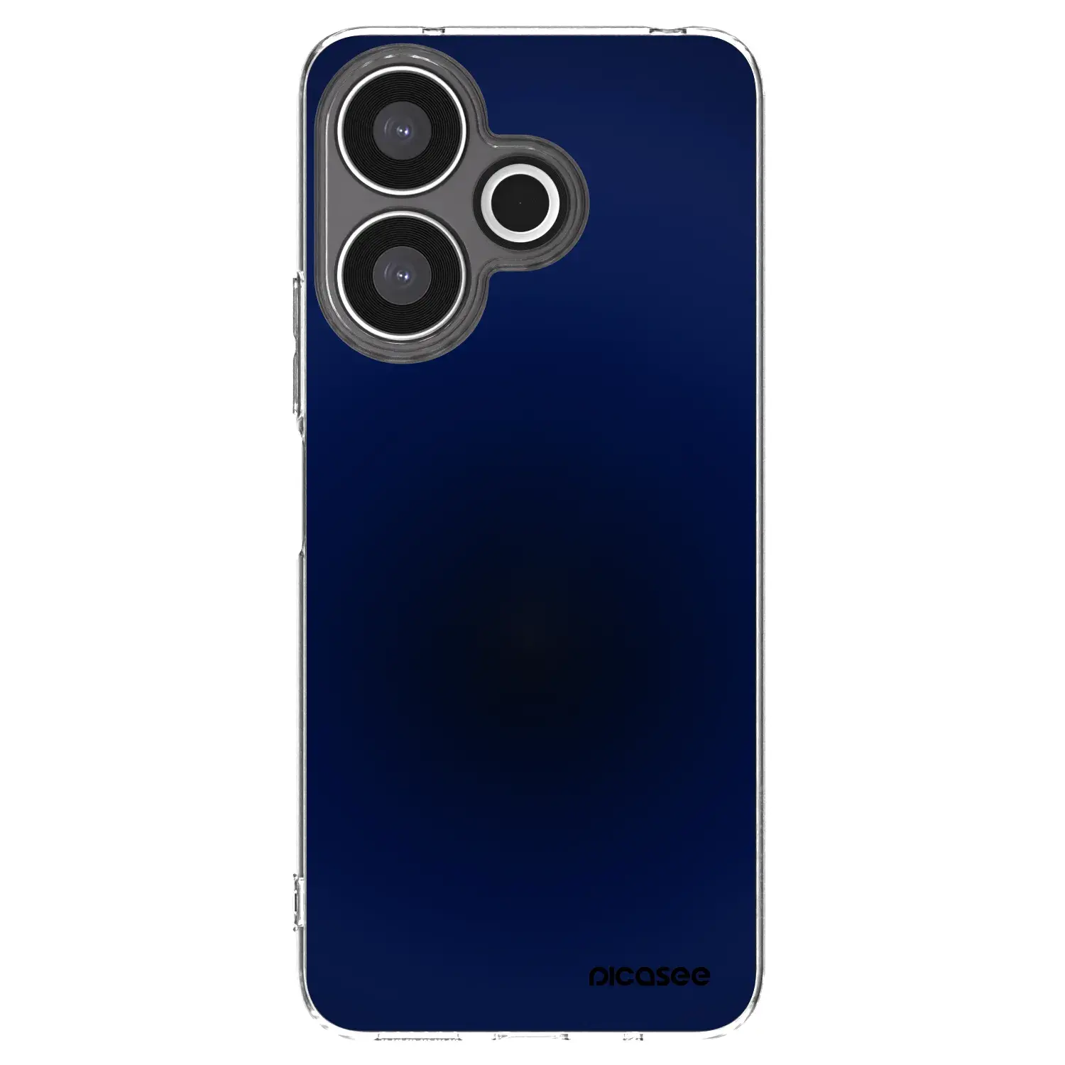 Silikonový průhledný obal pro Xiaomi Redmi 13 4G - Deep Ocean
