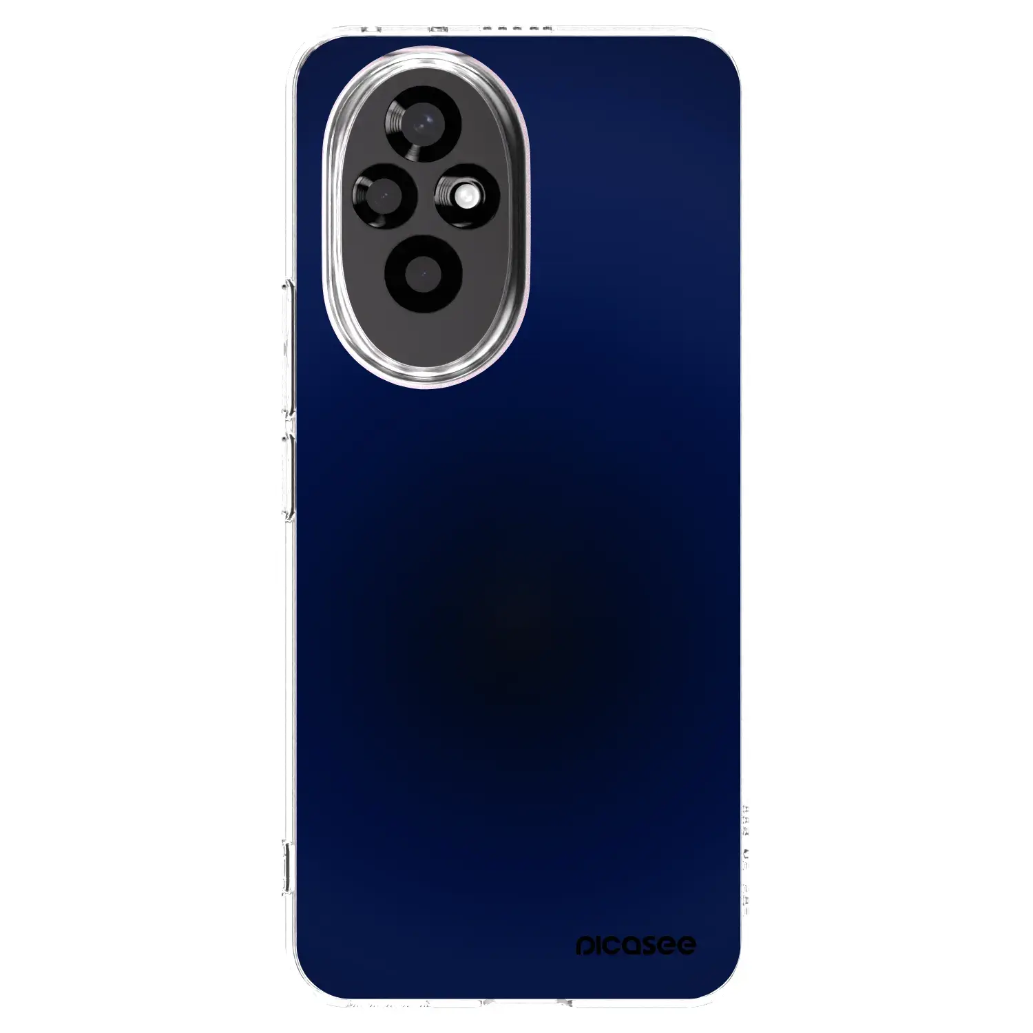 Silikonový průhledný obal pro Honor 200 Pro 5G - Deep Ocean