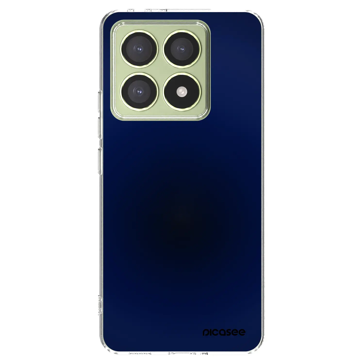 Silikonový průhledný obal pro Xiaomi 14T - Deep Ocean