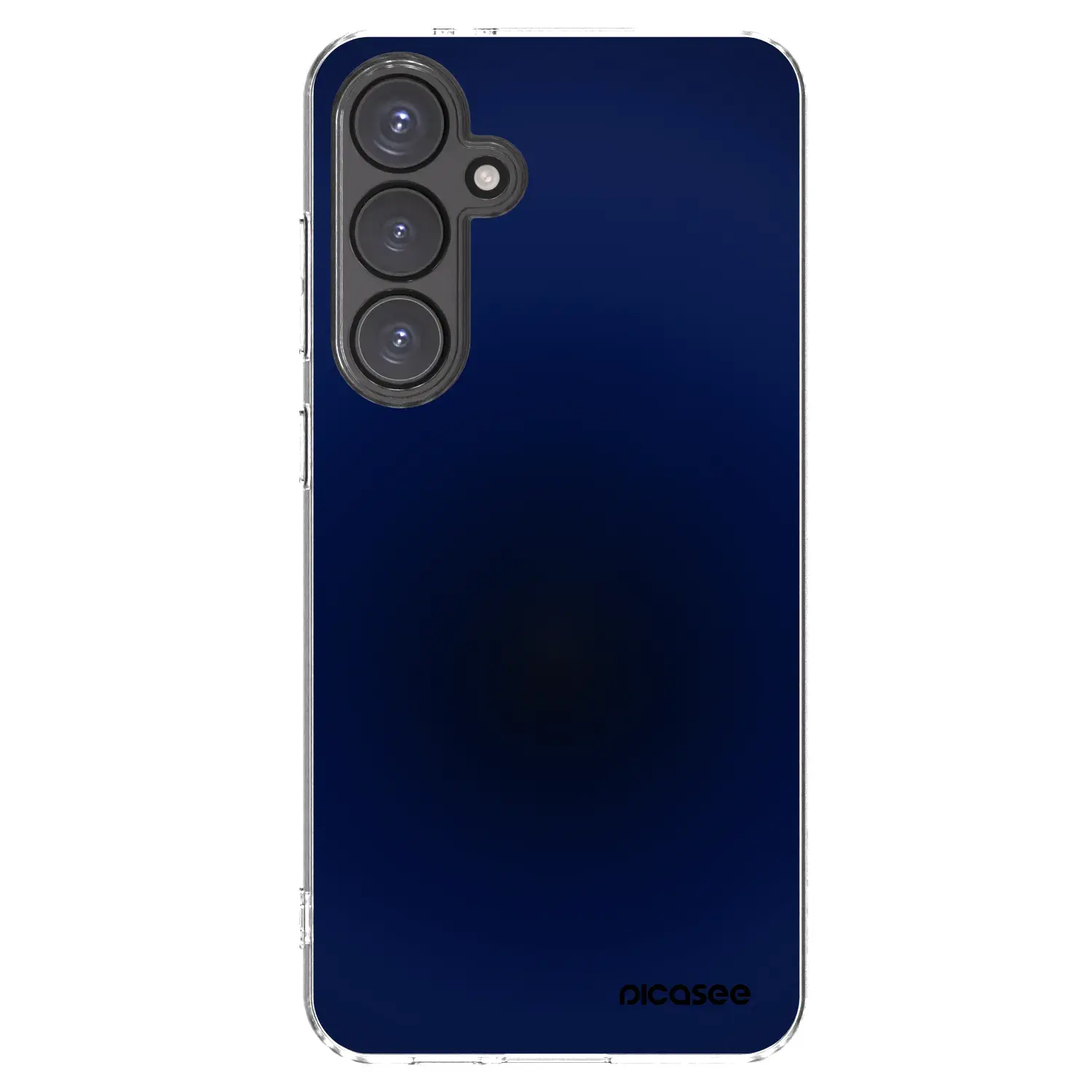 Silikonový průhledný obal pro Samsung Galaxy S24 FE S721B - Deep Ocean