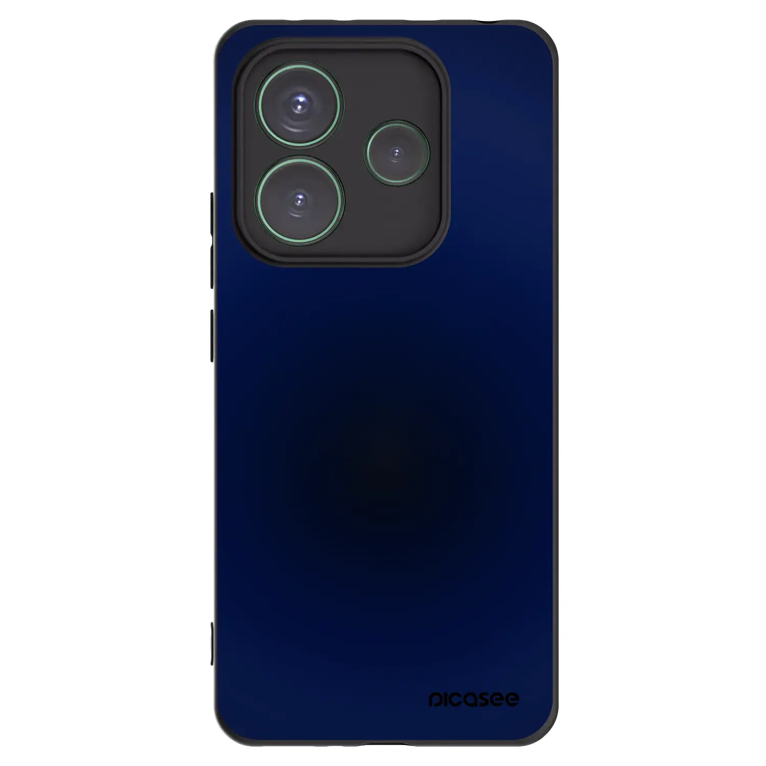 Silikonový černý obal pro Xiaomi Redmi Note 14 5G - Deep Ocean