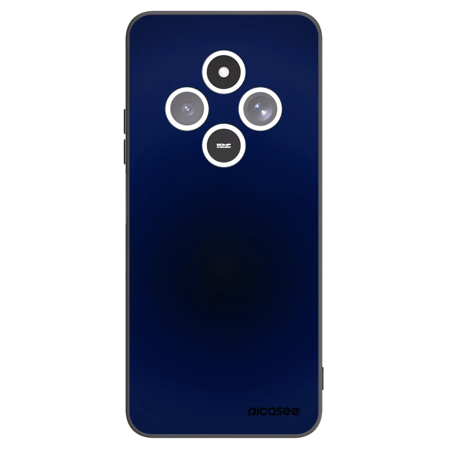Silikonový černý obal pro Xiaomi Redmi 14C - Deep Ocean