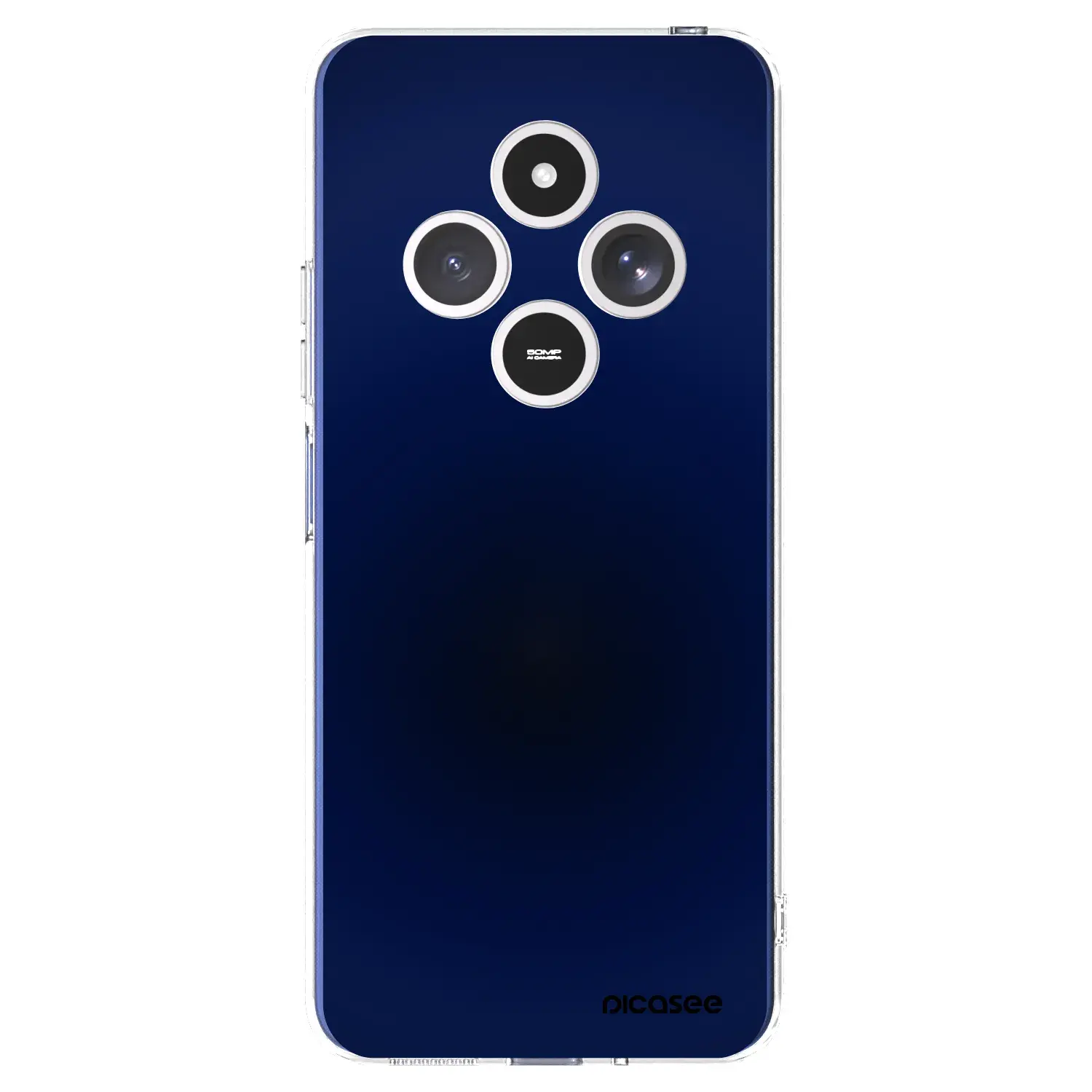 Silikonový průhledný obal pro Xiaomi Redmi 14C - Deep Ocean