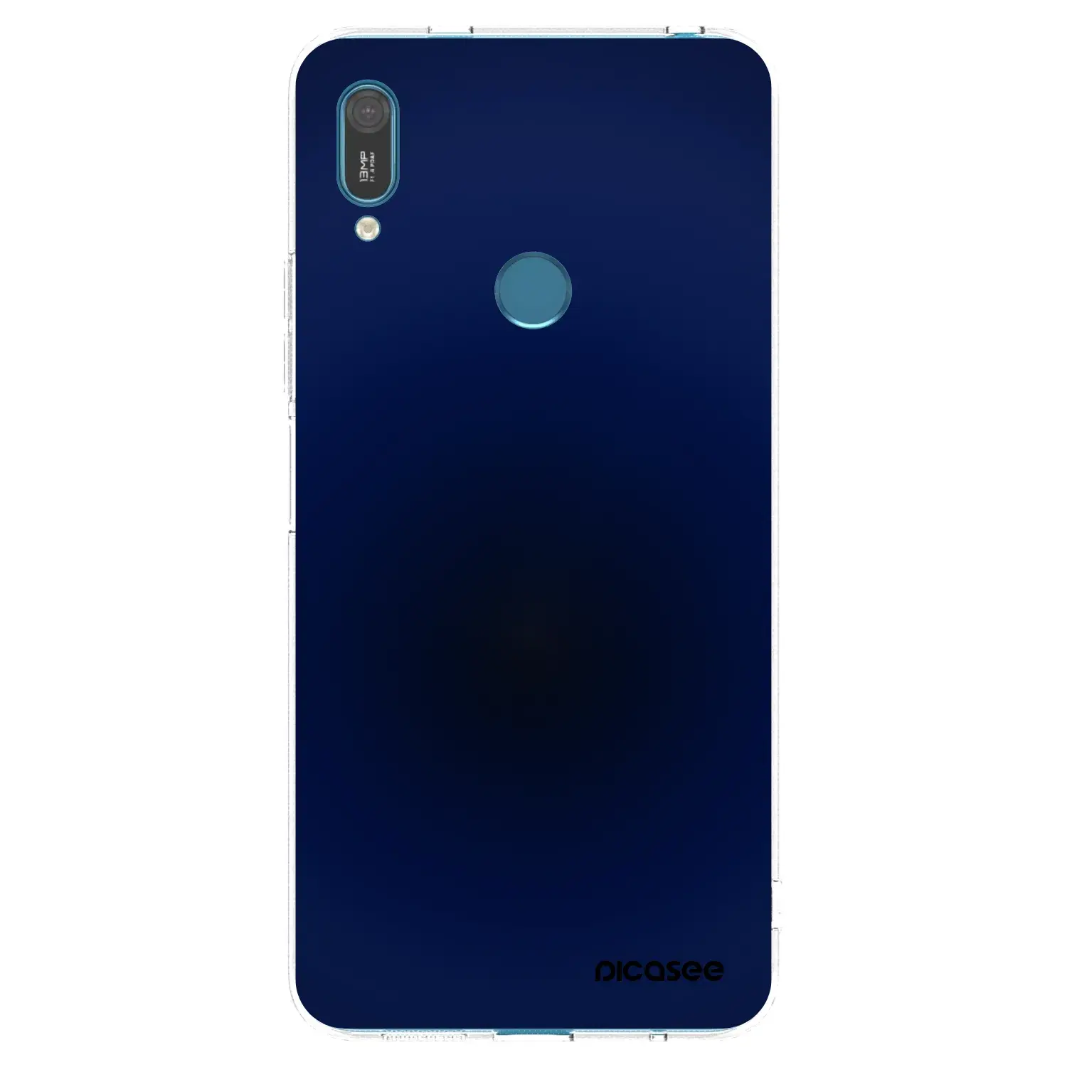 Silikonový průhledný obal pro Huawei Y7 2019 - Deep Ocean