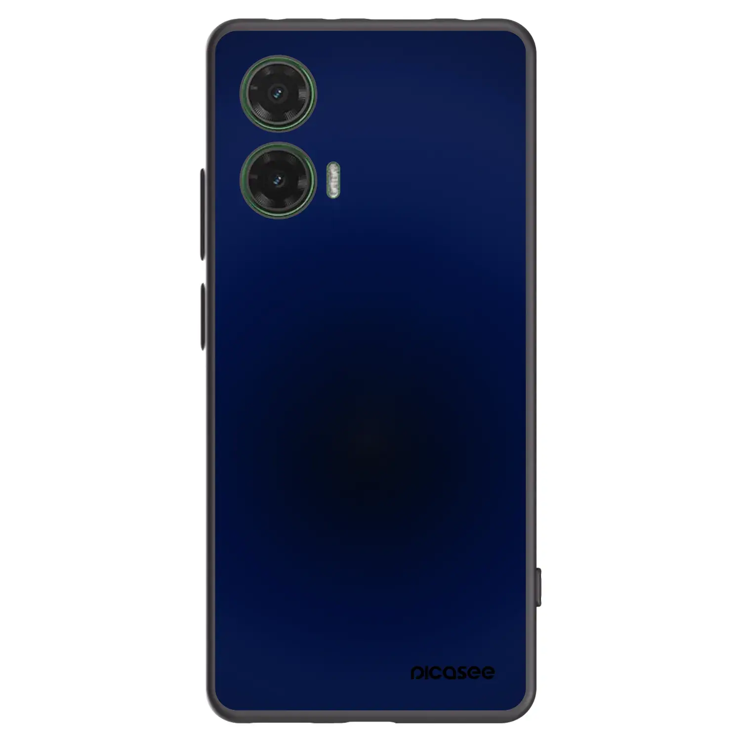 Silikonový černý obal pro Motorola Moto G35 5G - Deep Ocean