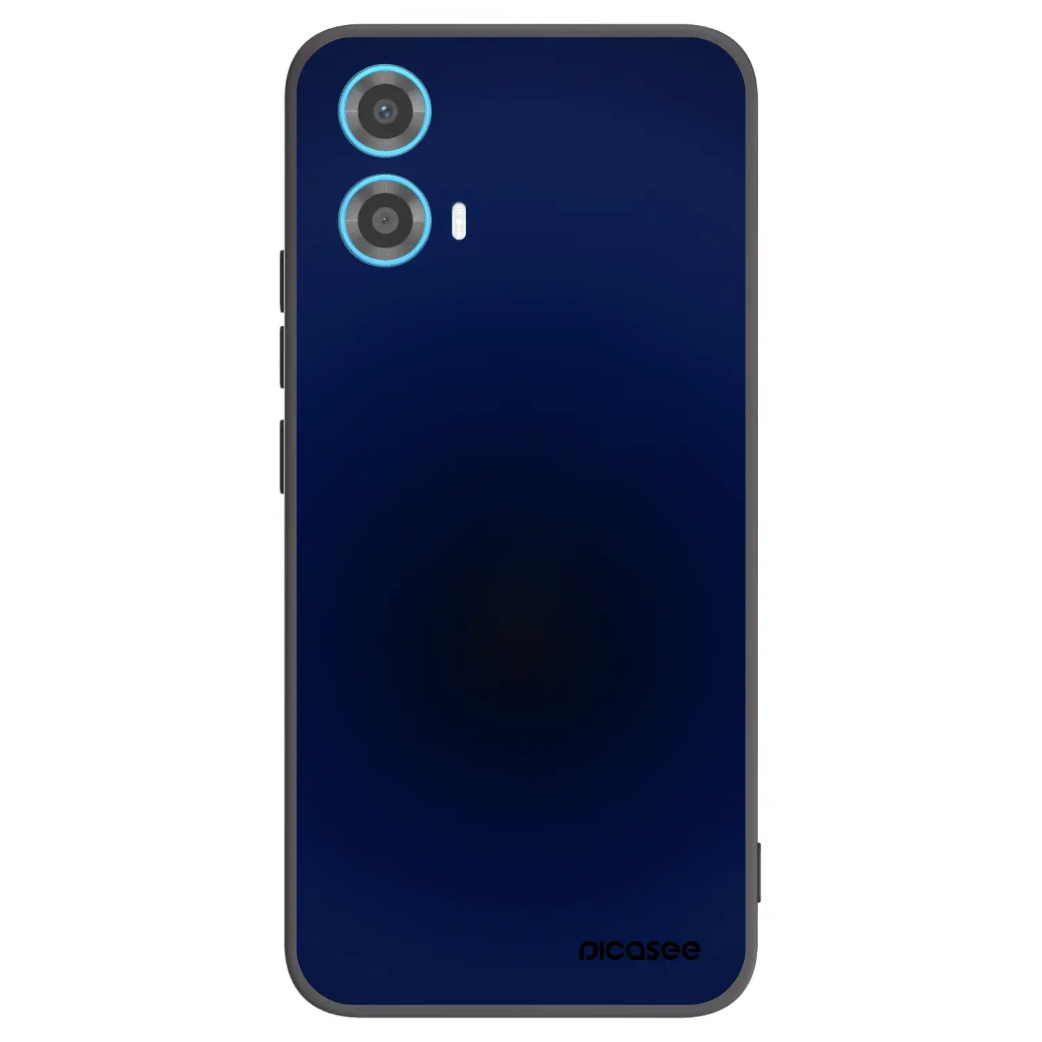 Silikonový černý obal pro Motorola Moto G34 5G - Deep Ocean