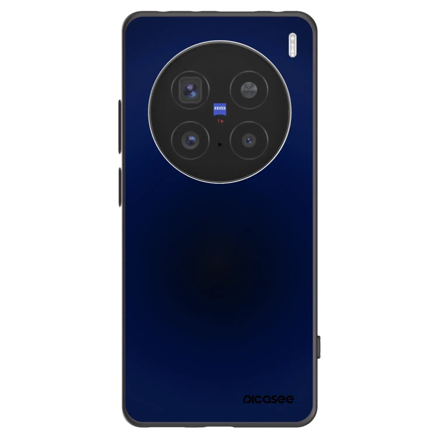 Silikonový černý obal pro Vivo X200 Pro - Deep Ocean
