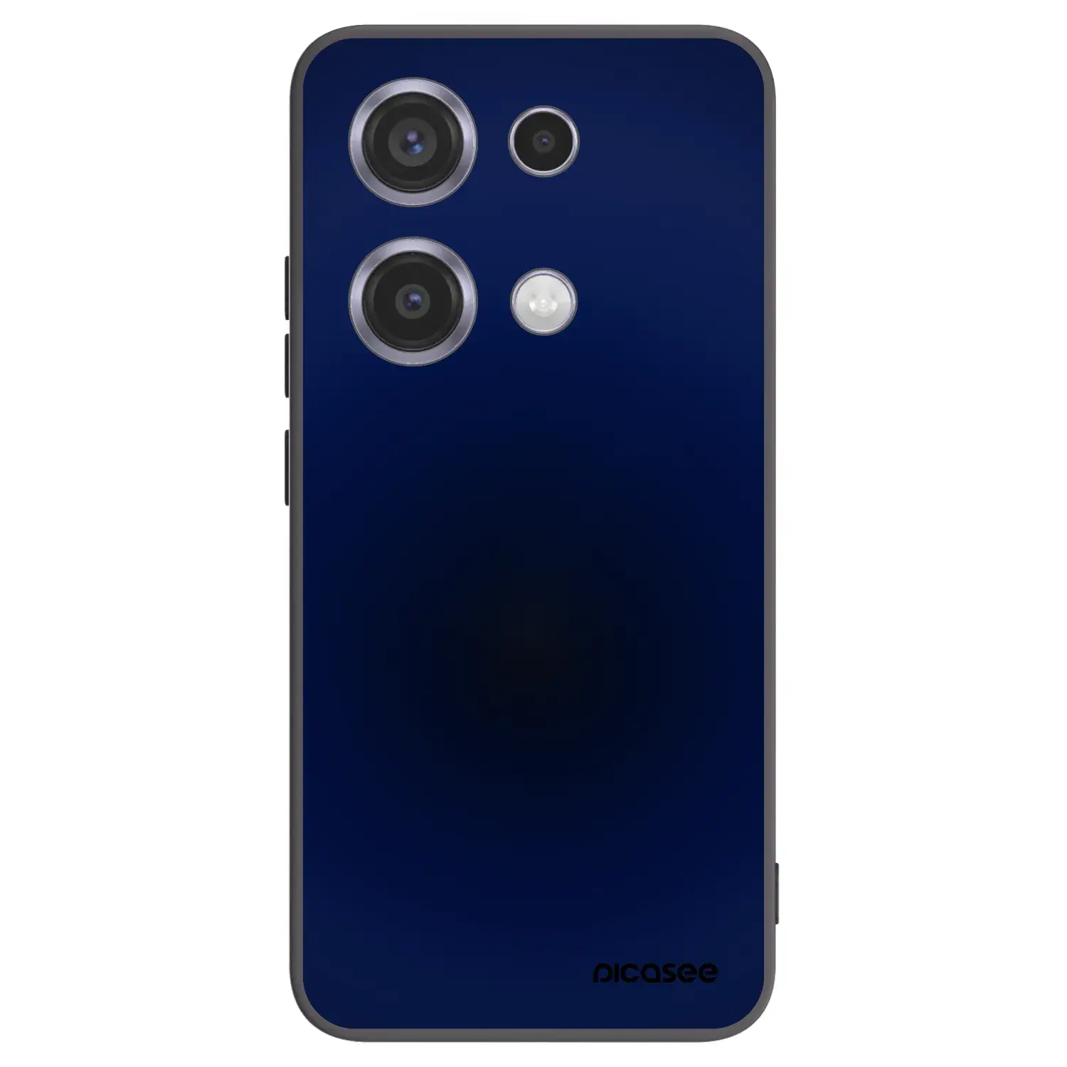 Silikonový černý obal pro Xiaomi Redmi Note 14S - Deep Ocean