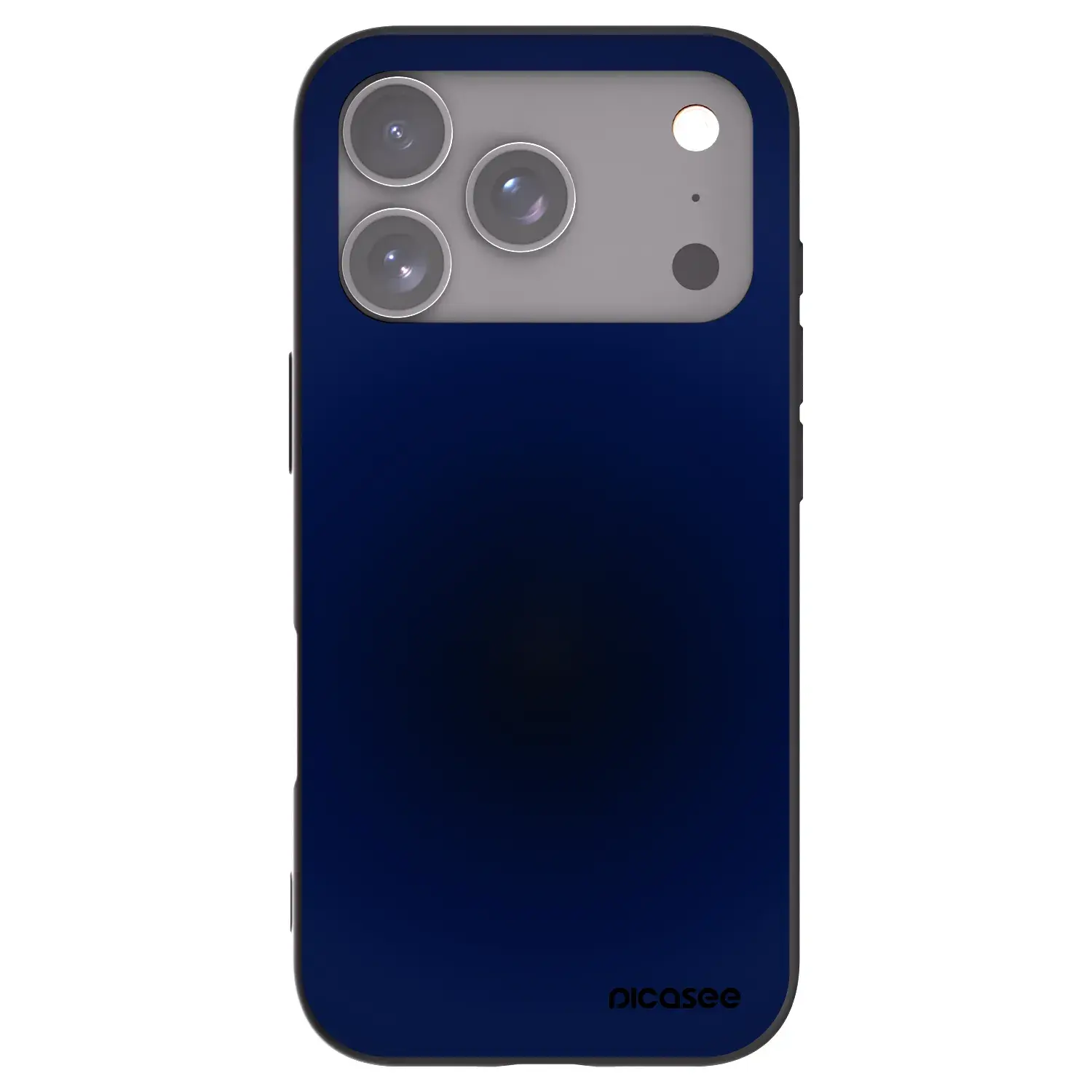 Silikonový černý obal pro Apple iPhone 17 Pro - Deep Ocean