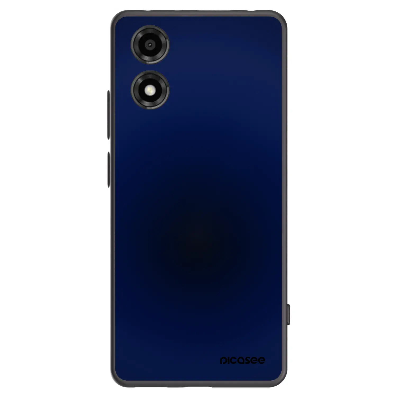 Silikonový černý obal pro Motorola Moto E14 - Deep Ocean