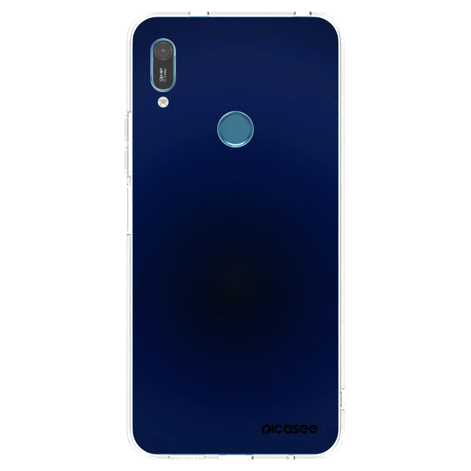 Silikonový průhledný obal pro Huawei Y6 2019 - Deep Ocean