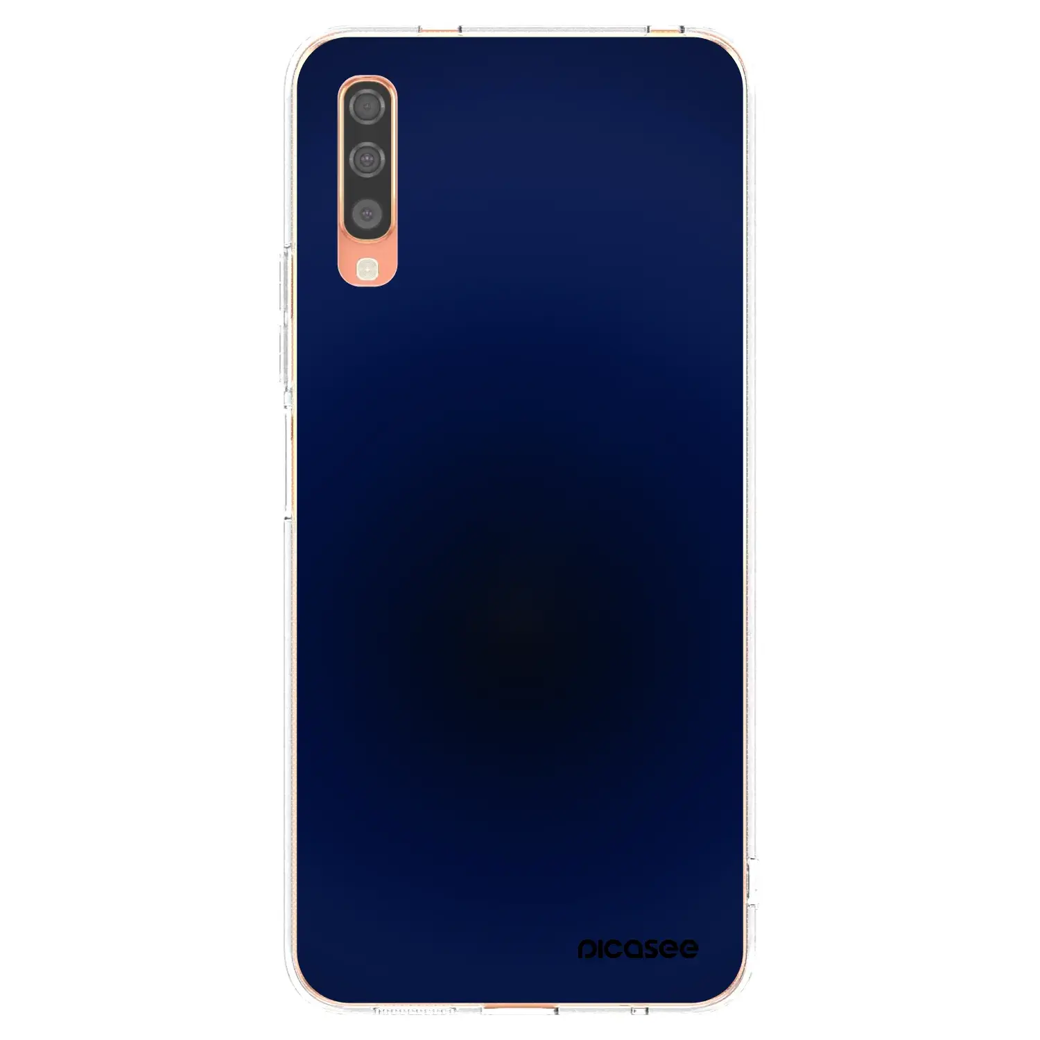 Silikonový průhledný obal pro Samsung Galaxy A70 A705F - Deep Ocean