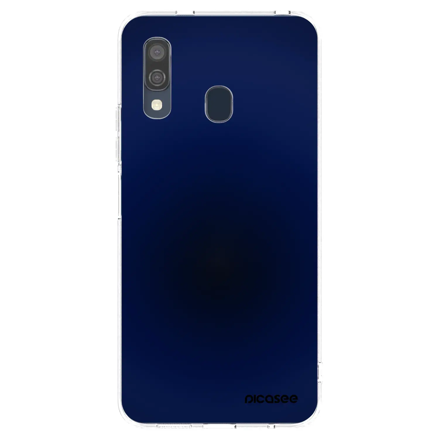 Silikonový průhledný obal pro Samsung Galaxy A40 A405F - Deep Ocean
