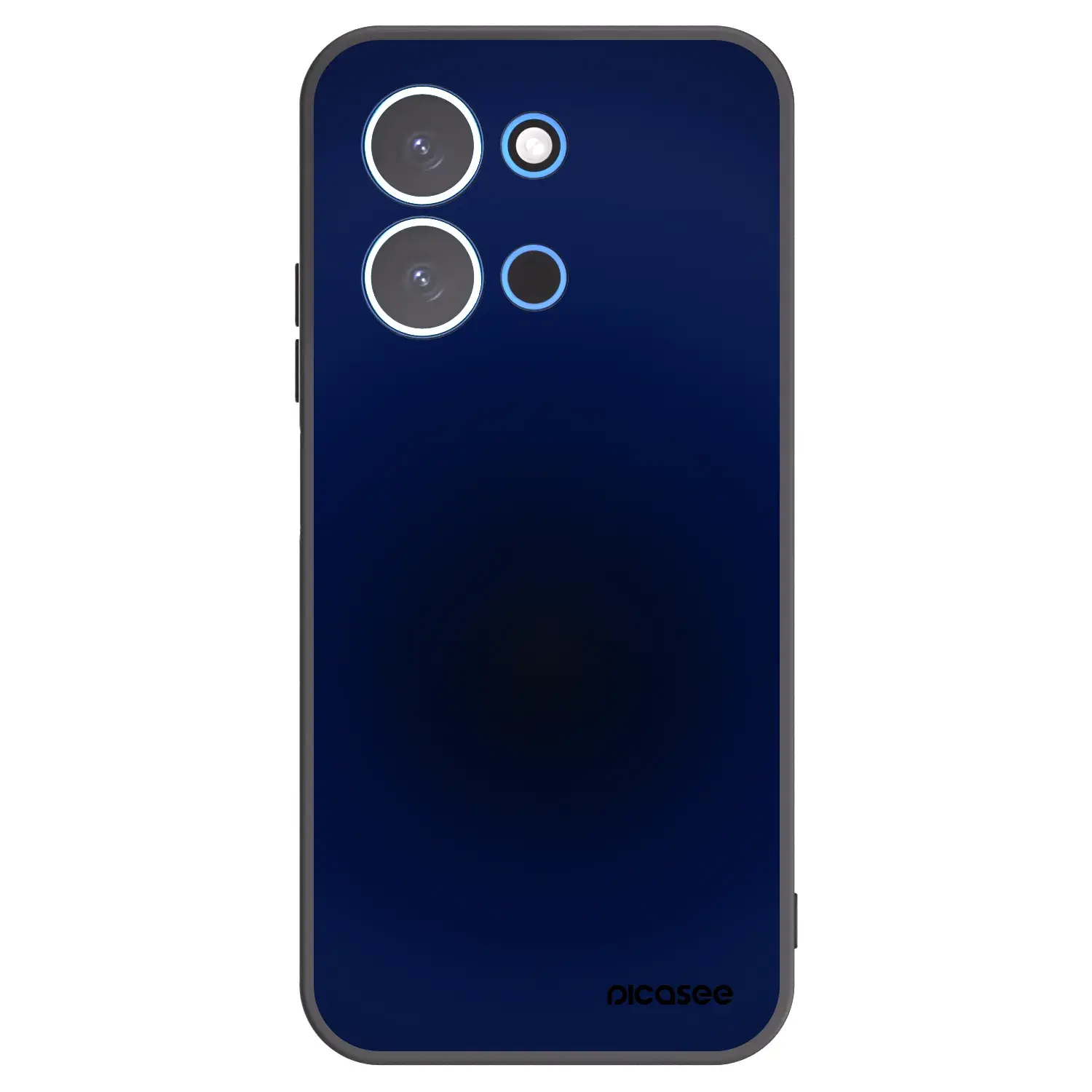Silikonový černý obal pro Xiaomi Redmi 15C 4G - Deep Ocean