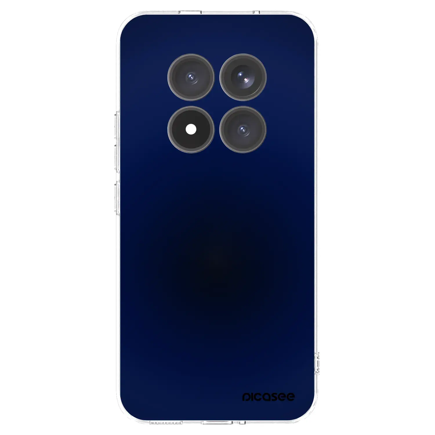 Silikonový průhledný obal pro Xiaomi Redmi Note 15 Pro+ - Deep Ocean