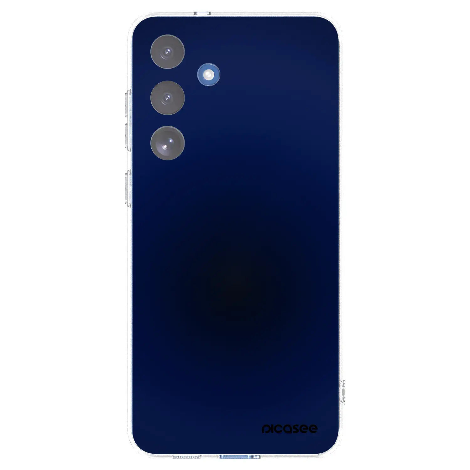 Silikonový průhledný obal pro Samsung Galaxy S25 FE 5G - Deep Ocean