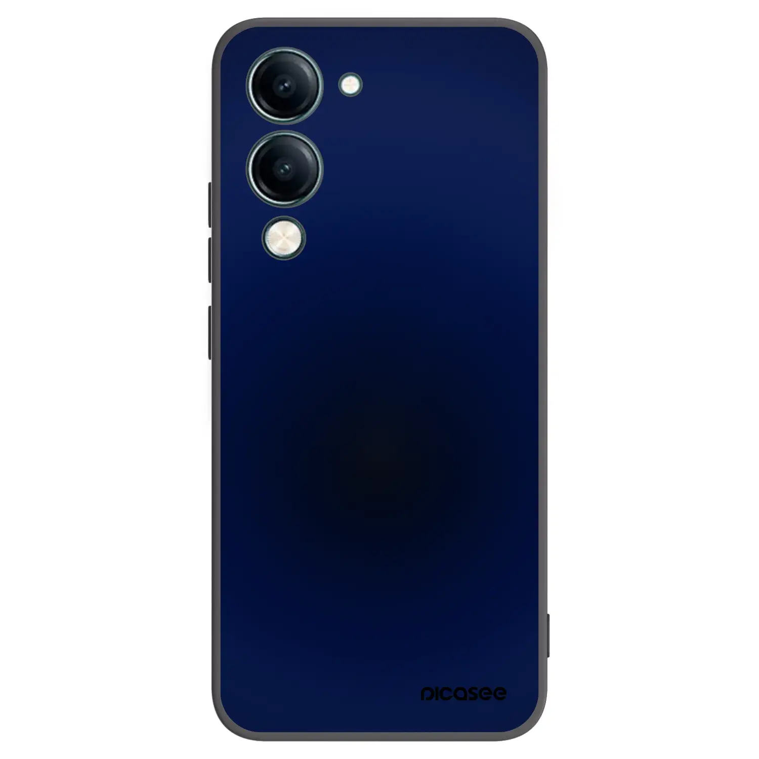 Silikonový černý obal pro Vivo Y29s 5G - Deep Ocean