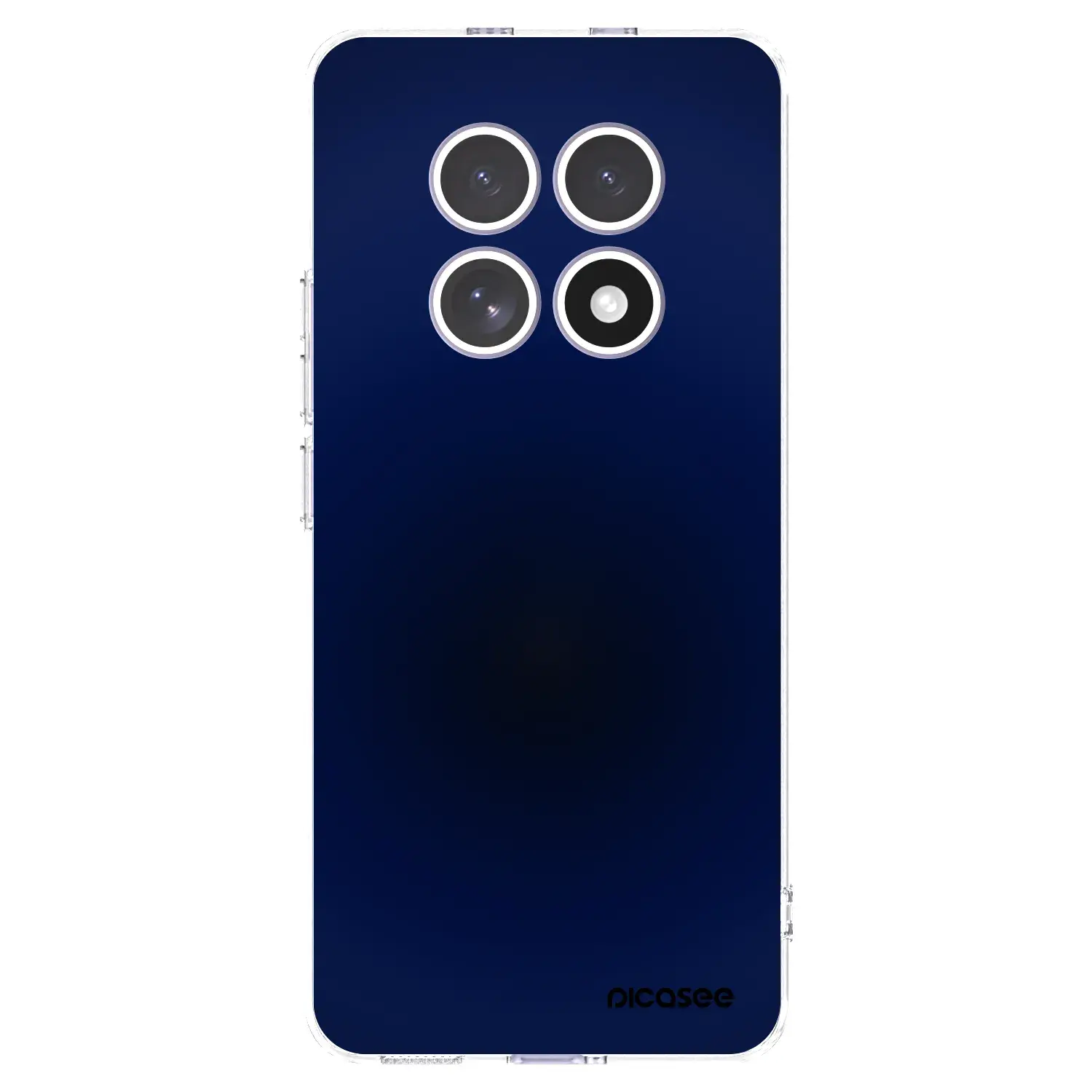 Silikonový průhledný obal pro Xiaomi Redmi Note 15 4G - Deep Ocean