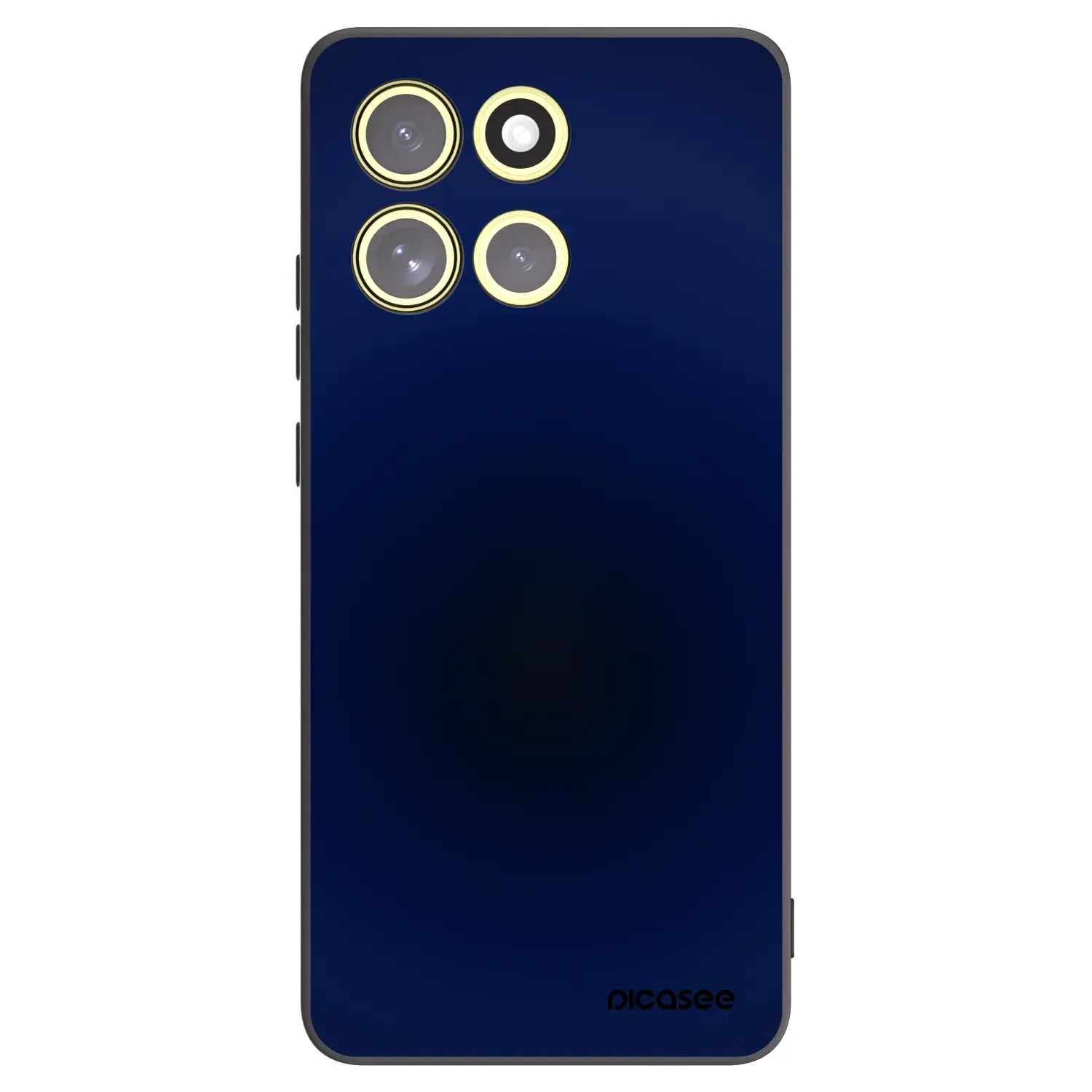 Silikonový černý obal pro Motorola Moto G86 Power 5G - Deep Ocean