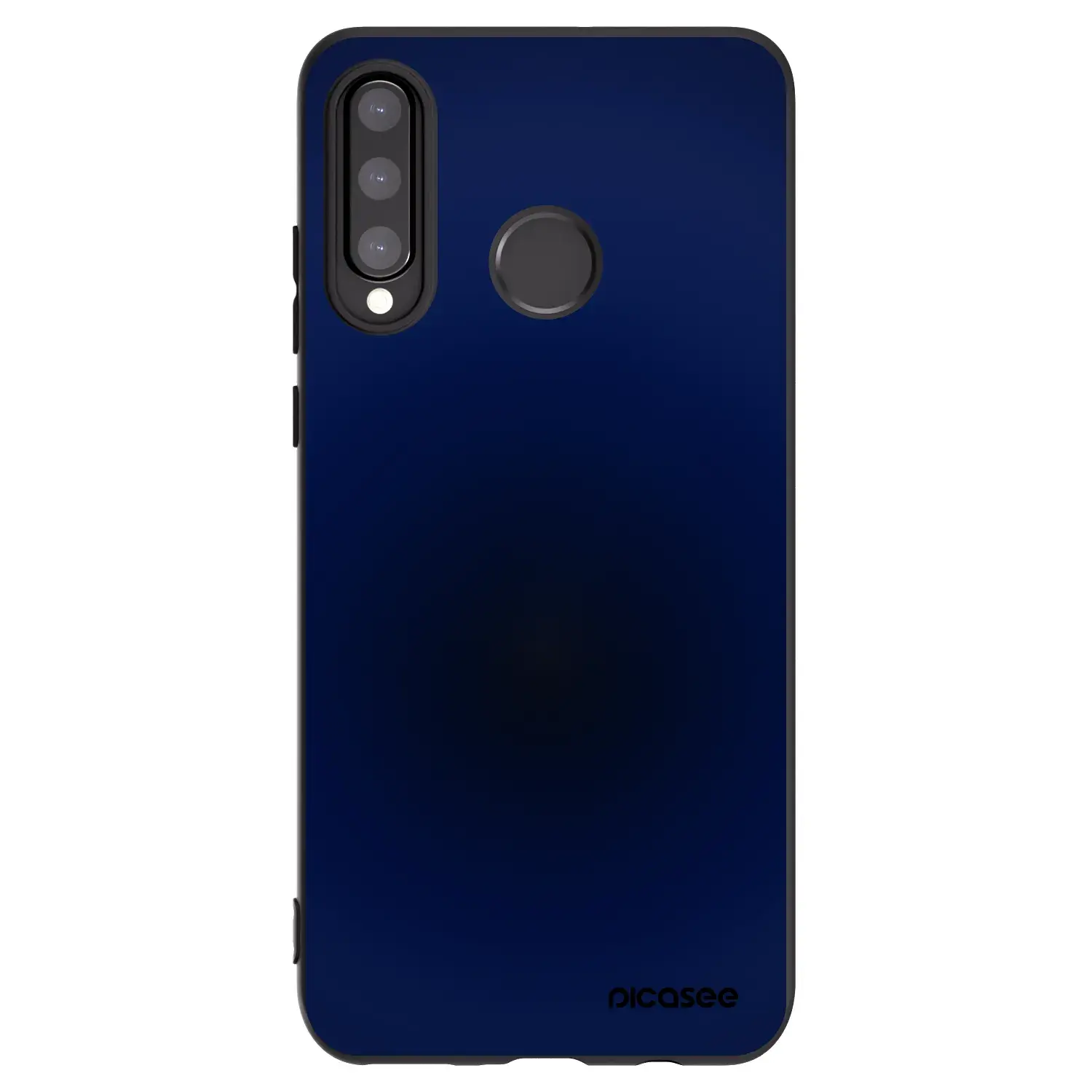 Silikonový černý obal pro Huawei P30 Lite - Deep Ocean