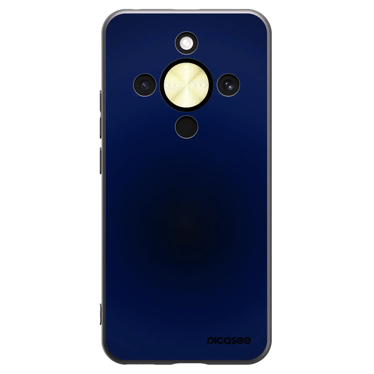 Silikonový černý obal pro Honor Magic8 Lite 5G - Deep Ocean