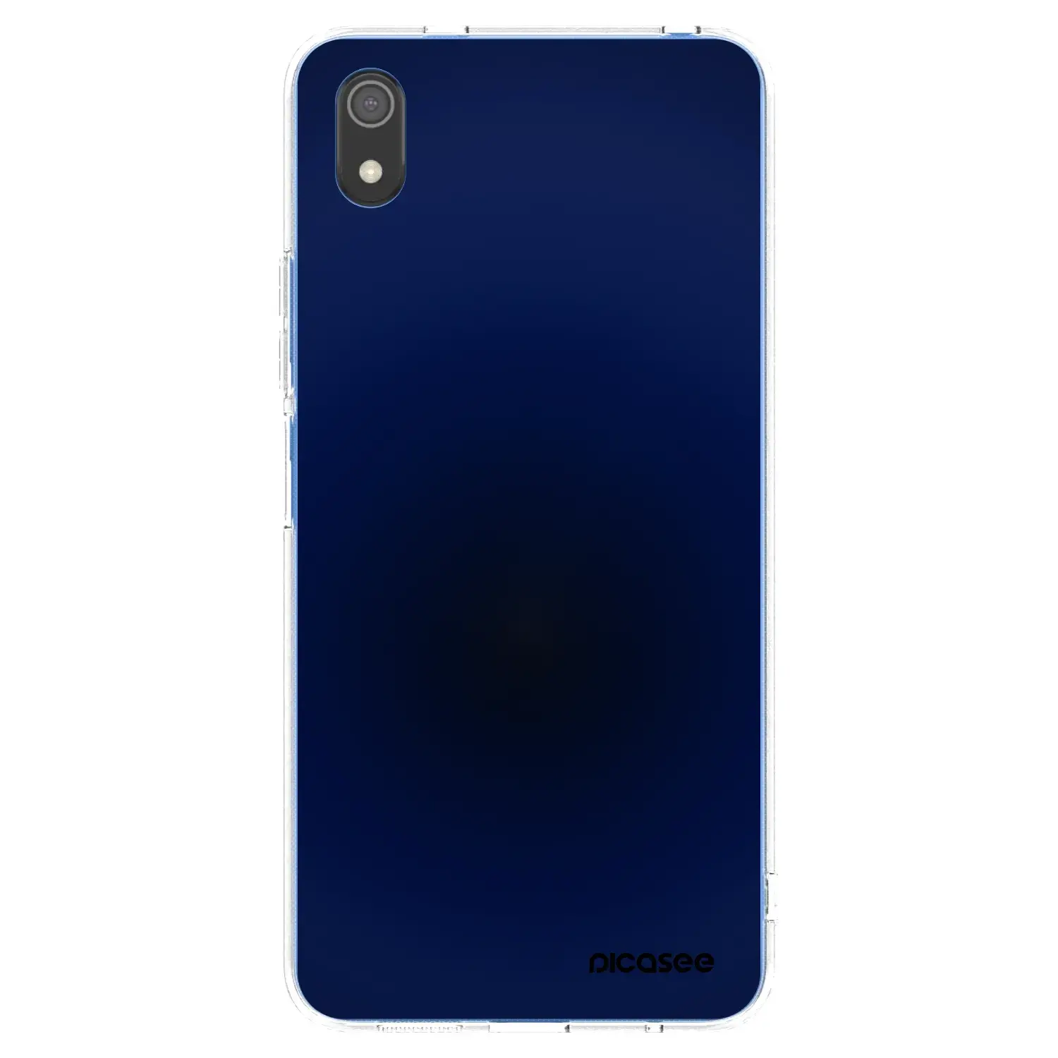 Silikonový průhledný obal pro Xiaomi Redmi 7A - Deep Ocean