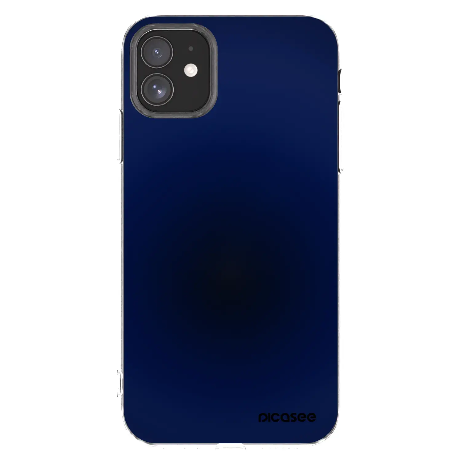 Silikonový průhledný obal pro Apple iPhone 11 - Deep Ocean