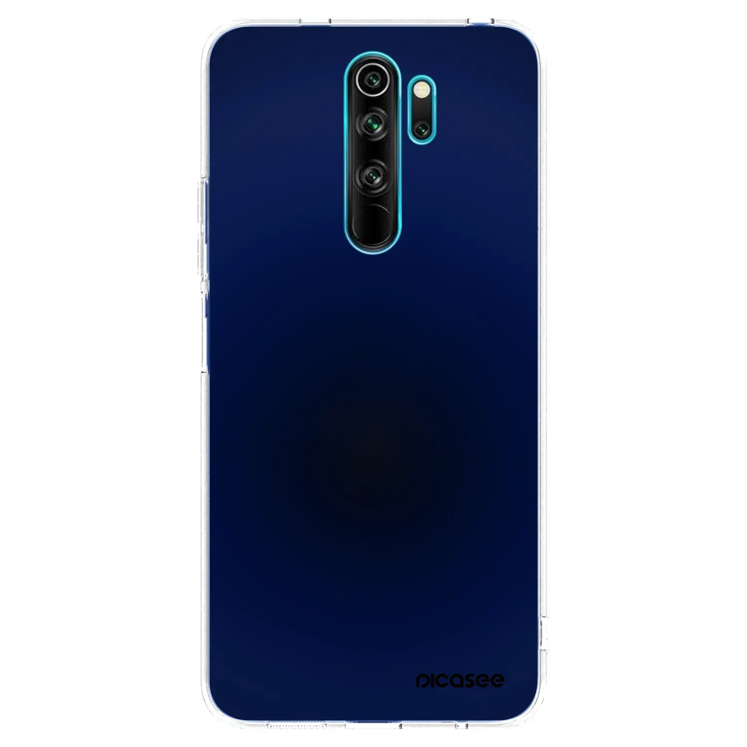 Silikonový průhledný obal pro Xiaomi Redmi Note 8 Pro - Deep Ocean