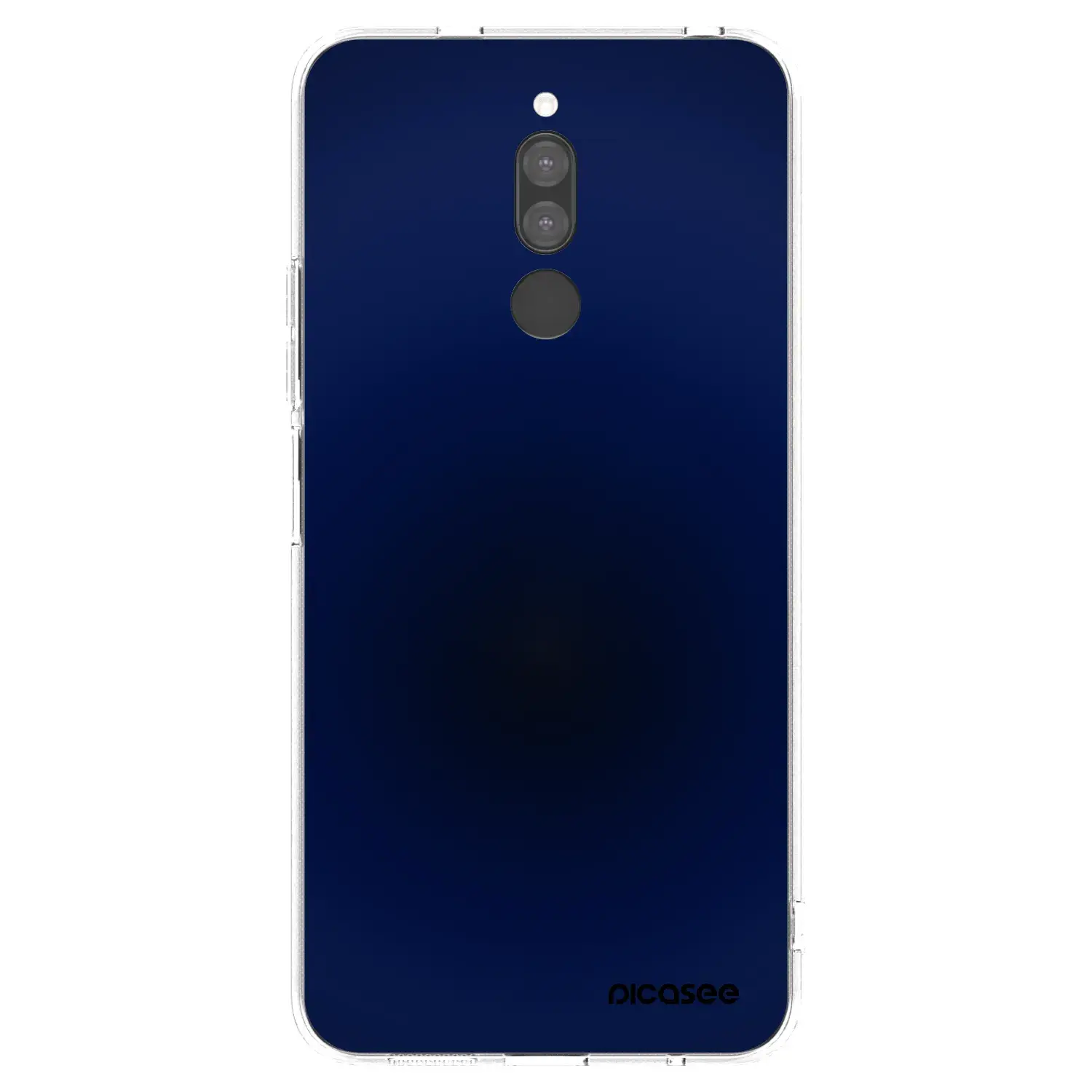 Silikonový průhledný obal pro Xiaomi Redmi 8 - Deep Ocean