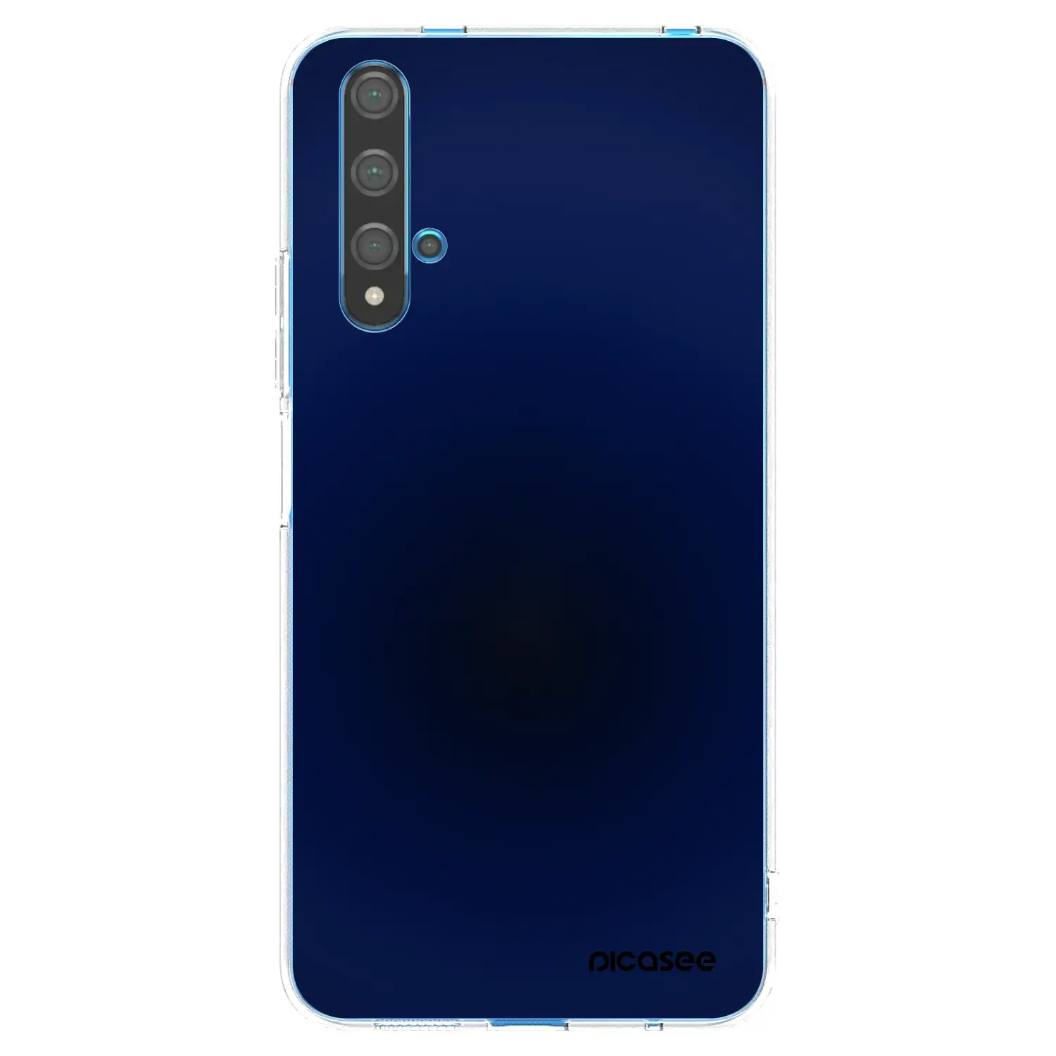 Silikonový průhledný obal pro Huawei Nova 5T - Deep Ocean