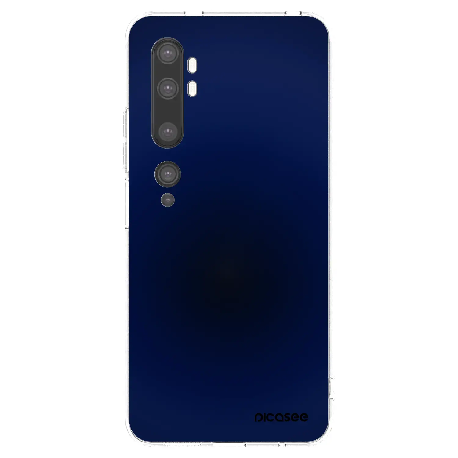 Silikonový průhledný obal pro Xiaomi Mi Note 10 (Pro) - Deep Ocean