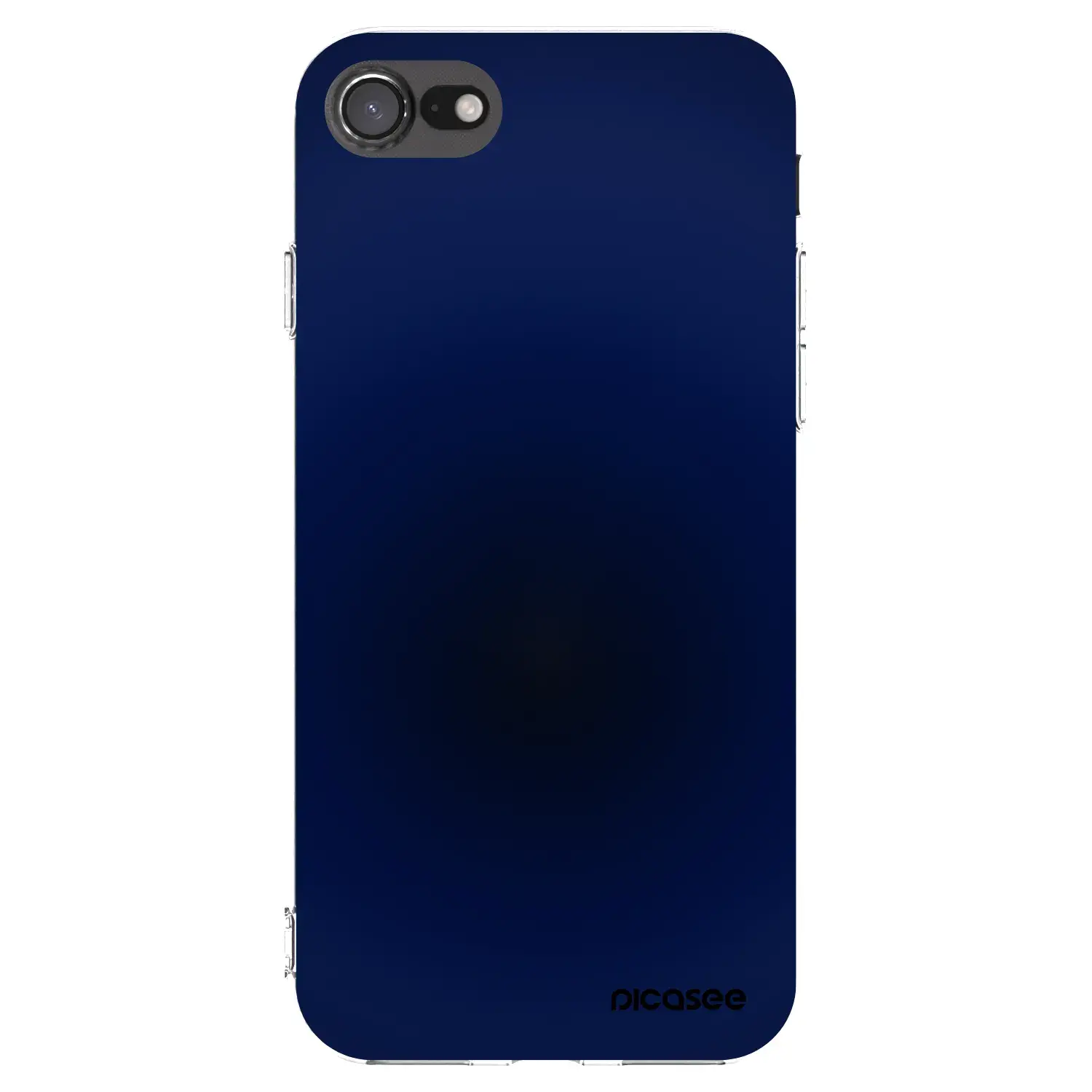 Silikonový průhledný obal pro Apple iPhone SE 2020 - Deep Ocean