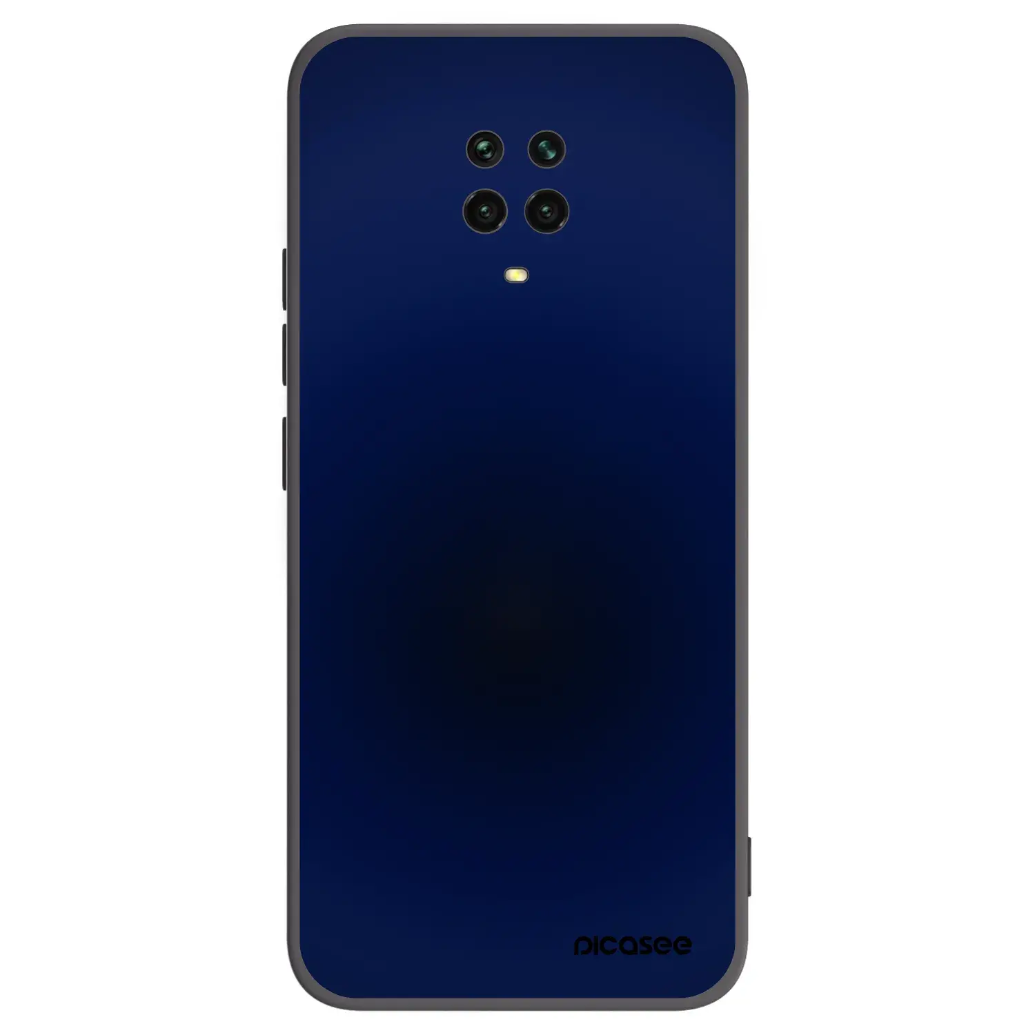 Silikonový černý obal pro Xiaomi Redmi Note 9 Pro - Deep Ocean