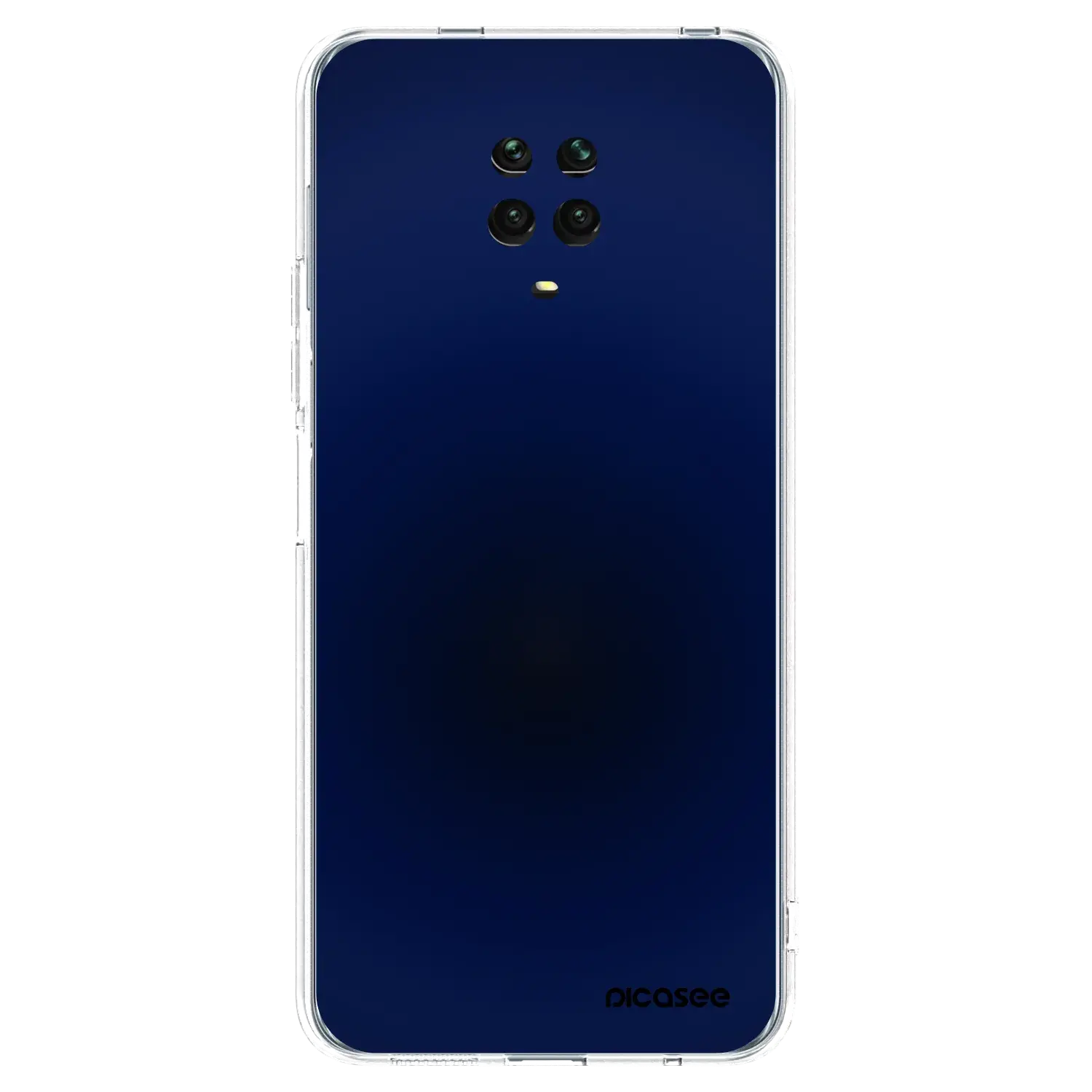 Silikonový průhledný obal pro Xiaomi Redmi Note 9S - Deep Ocean