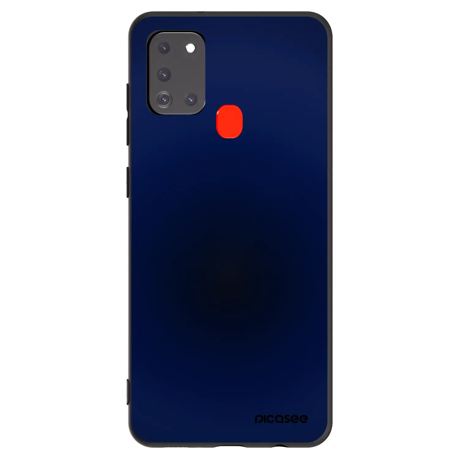 Silikonový černý obal pro Samsung Galaxy A21s - Deep Ocean