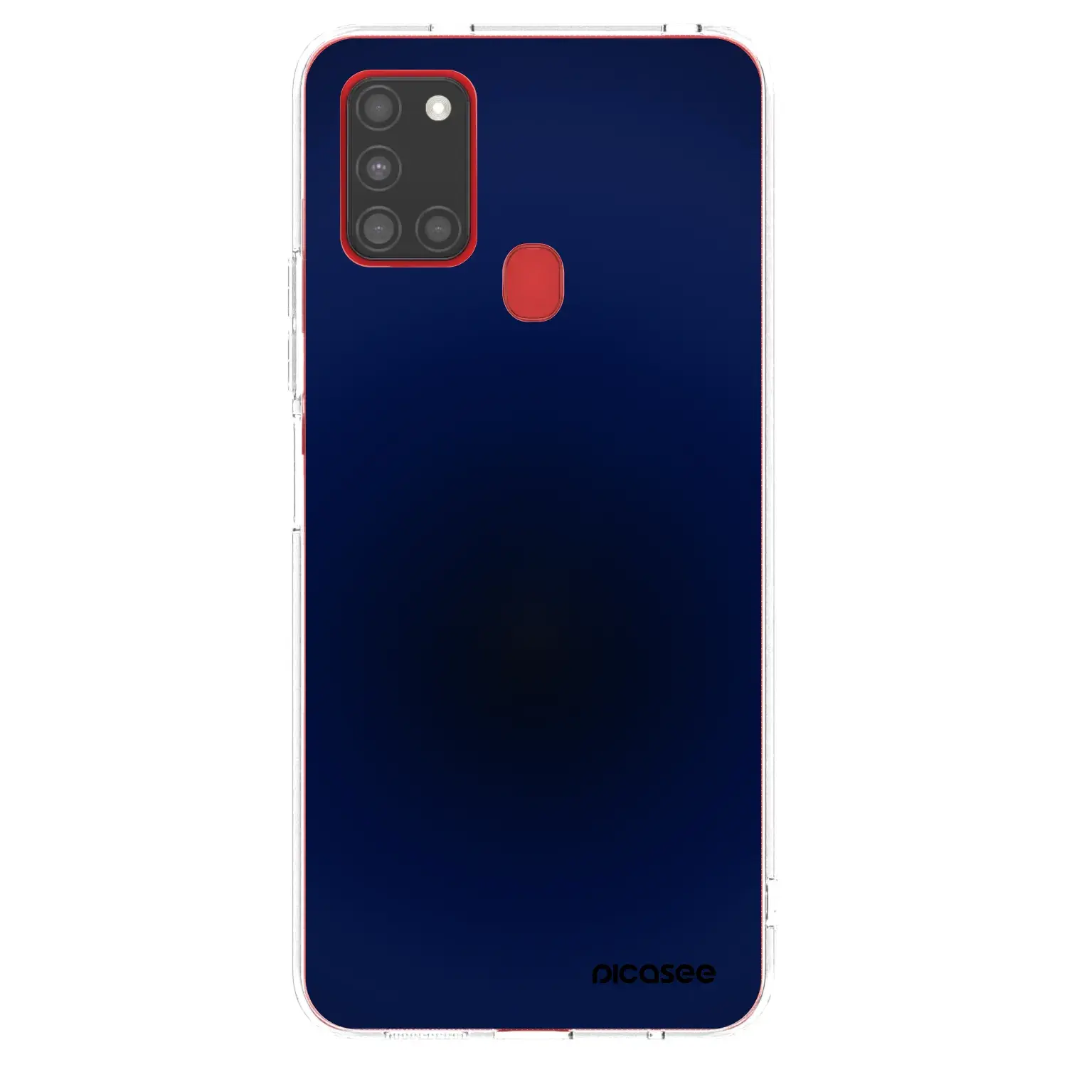 Silikonový průhledný obal pro Samsung Galaxy A21s - Deep Ocean