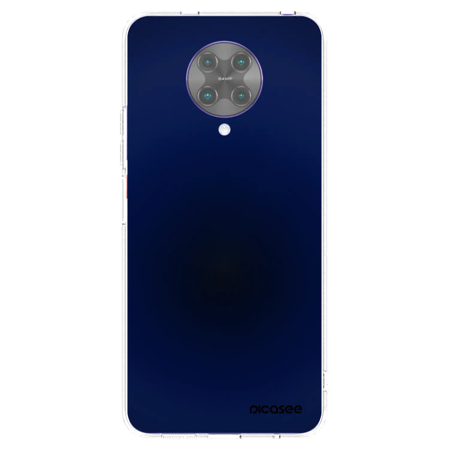 Silikonový průhledný obal pro Xiaomi Poco F2 Pro - Deep Ocean