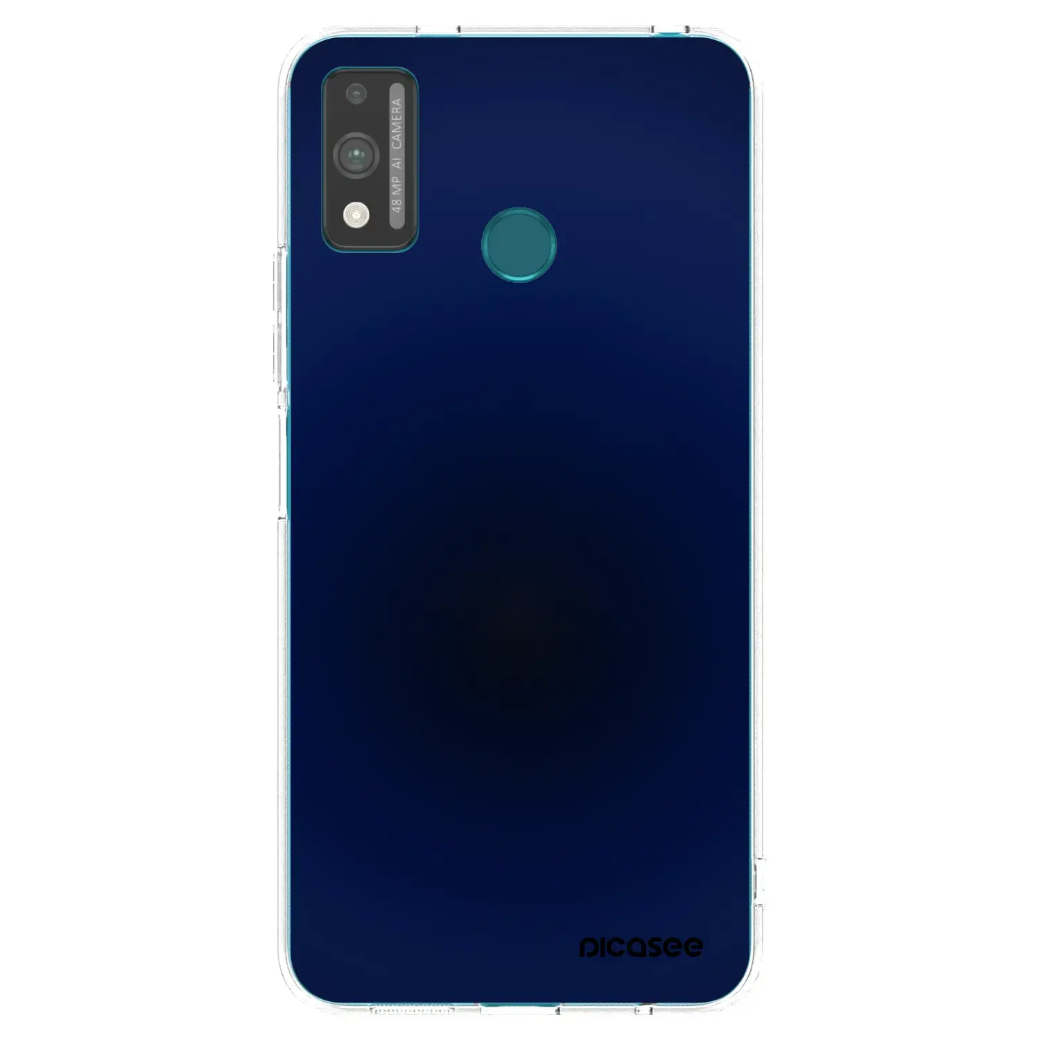 Silikonový průhledný obal pro Honor 9X Lite - Deep Ocean