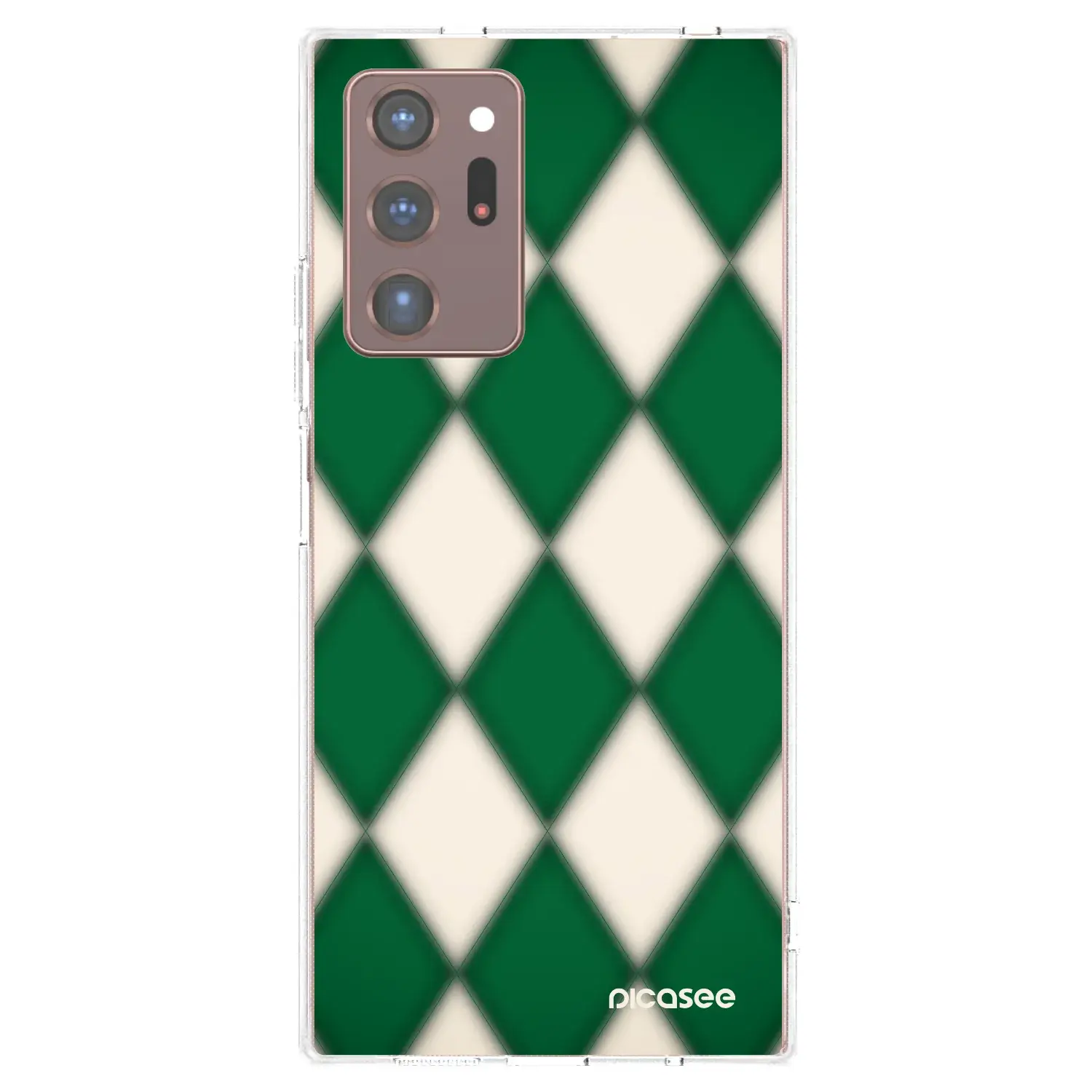 Silikonový průhledný obal pro Samsung Galaxy Note 20 Ultra - Emerald Diamond